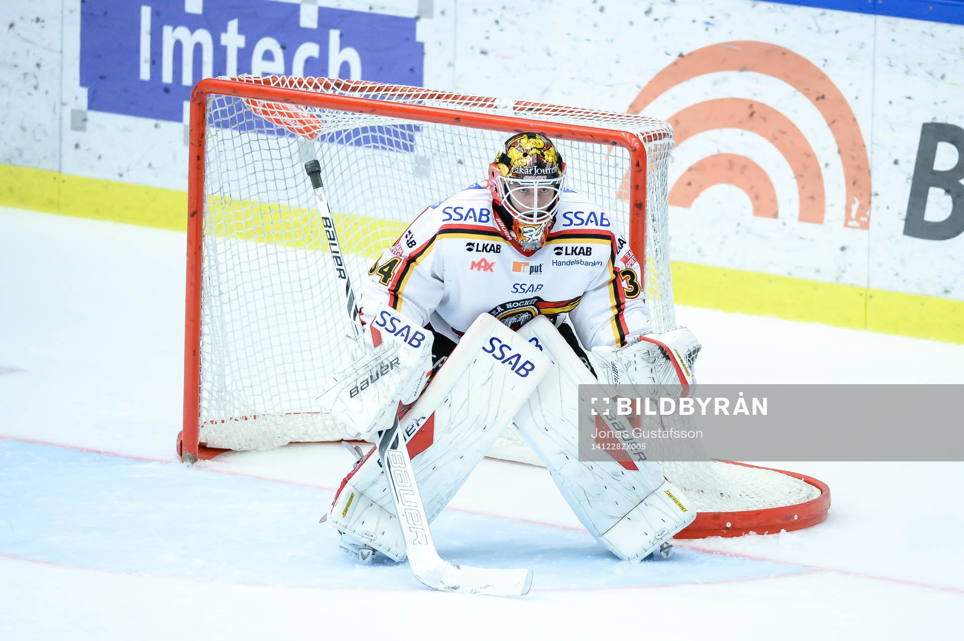 Luleås målvakt Joel Lassinantti