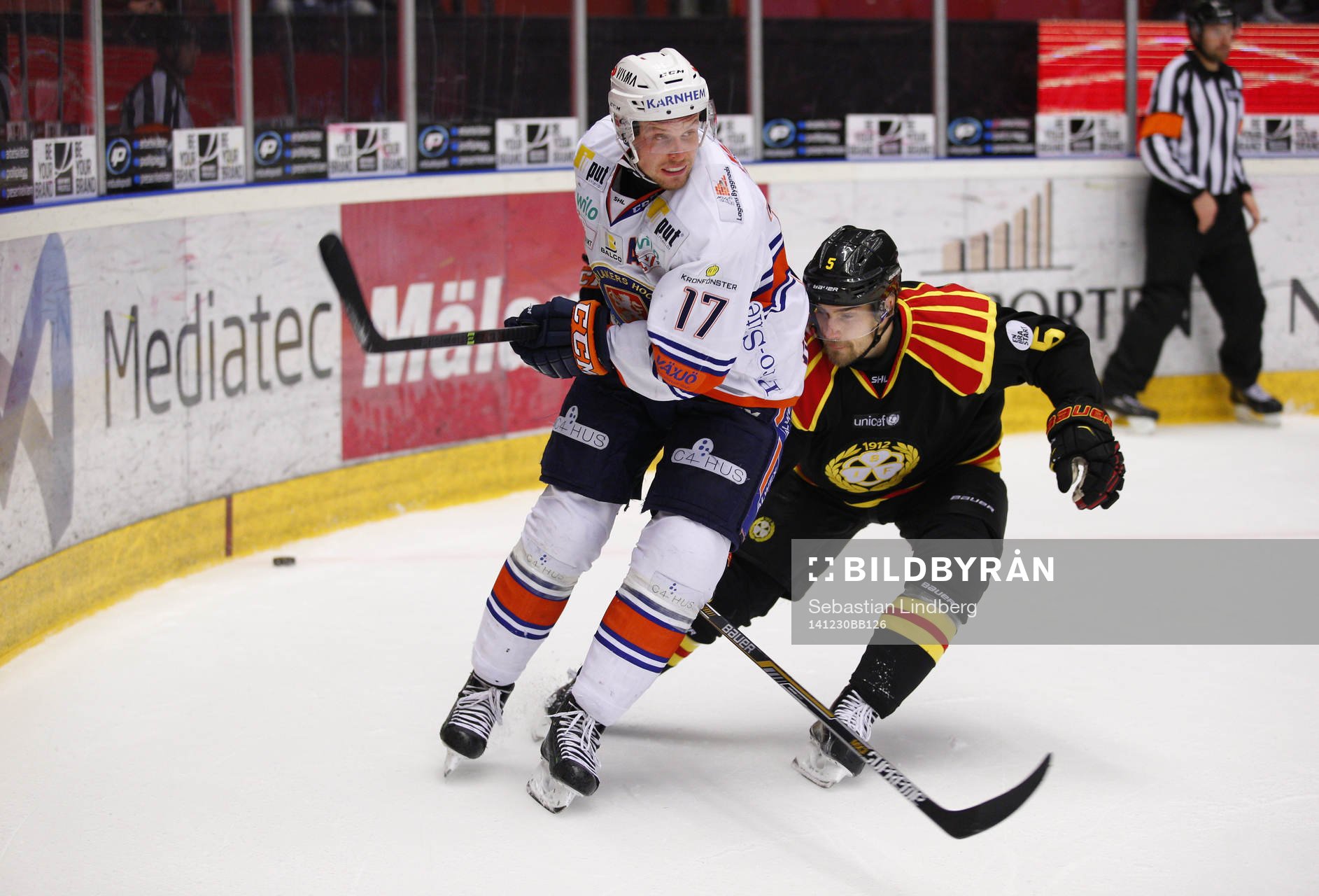 Växjös Alexander Johansson och Brynäs Lukas Kilström
