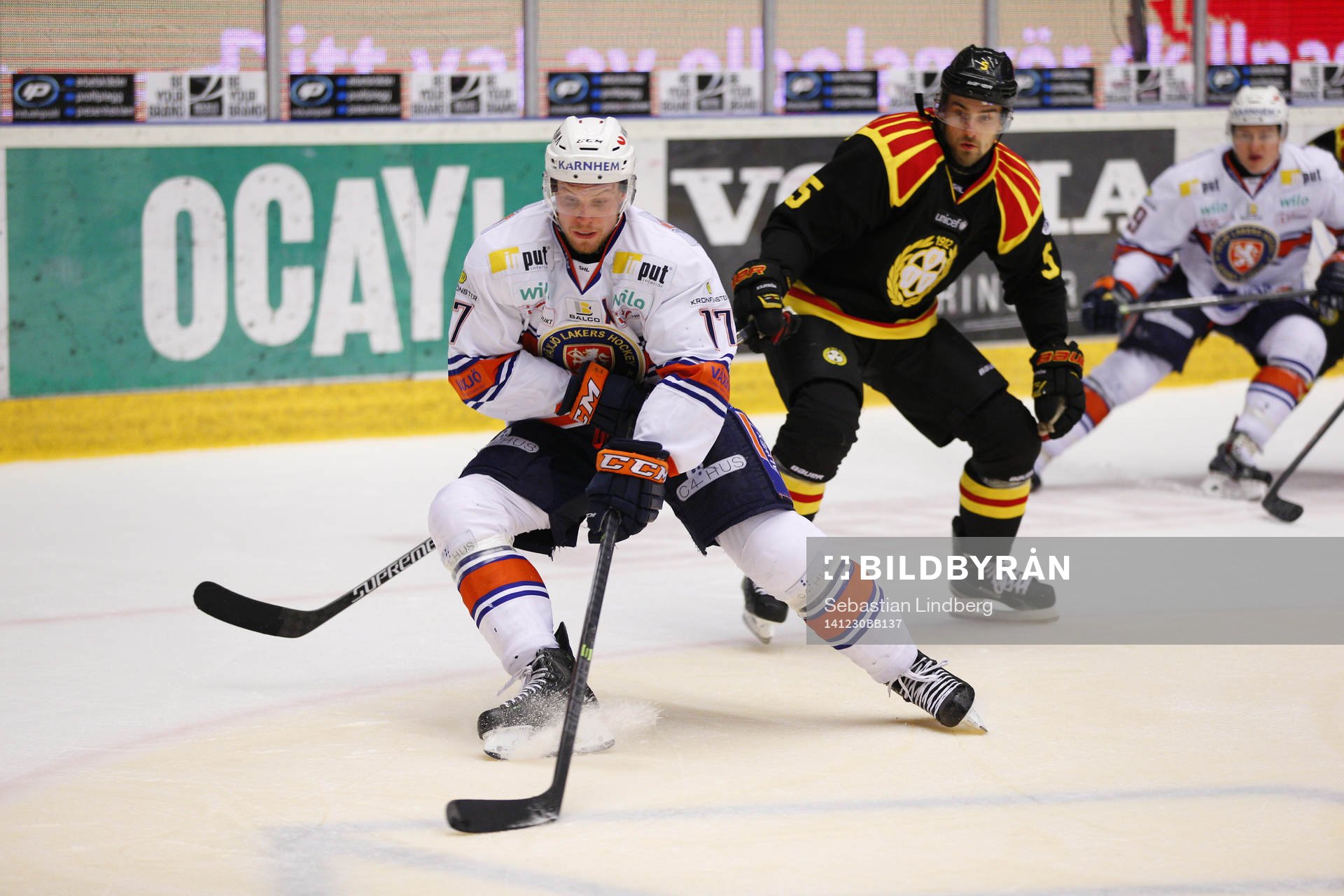 Växjös Alexander Johansson och Brynäs Lukas Kilström