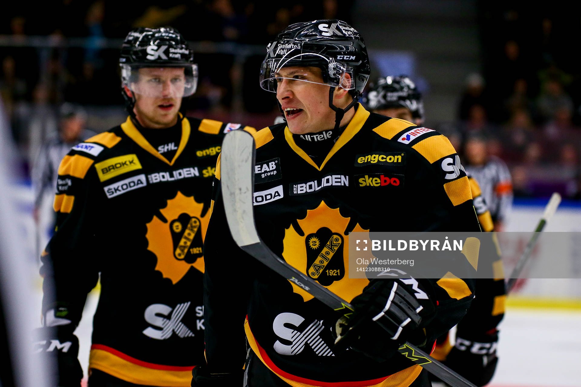 Skellefteås Martin Sevc är arg på domaren