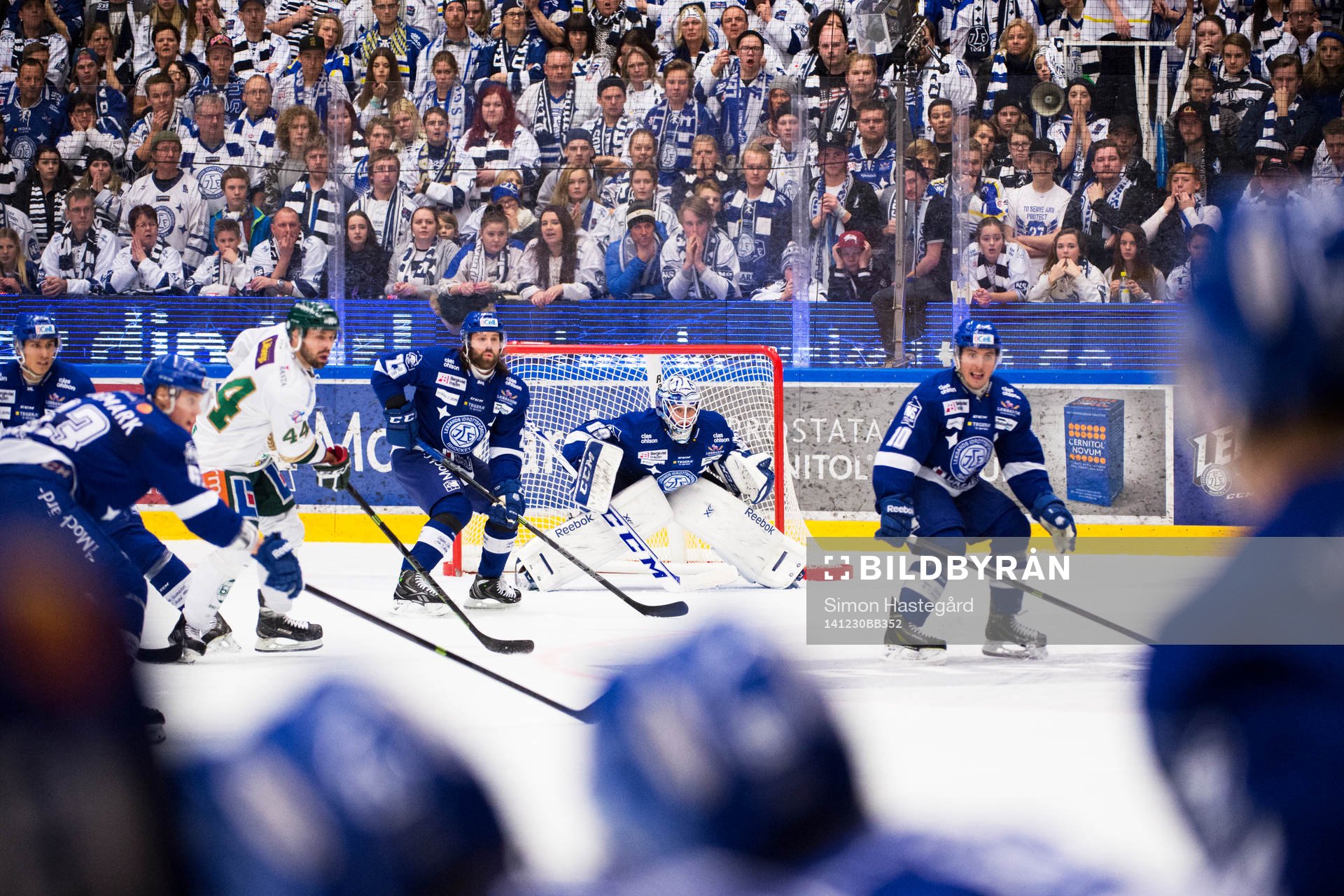 Leksands målvakt Oscar Alsenfelt