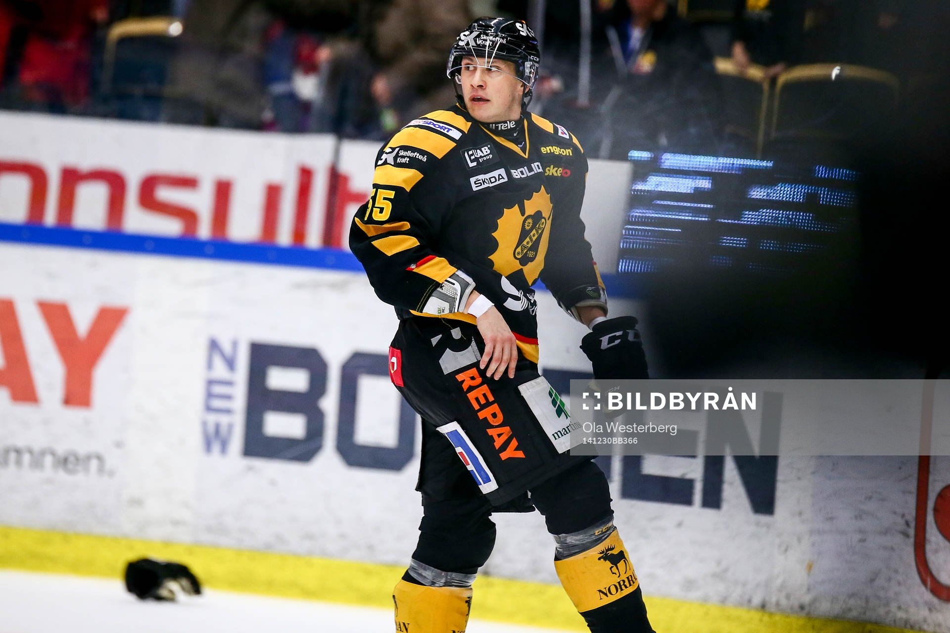 Skellefteås Martin Sevc var arg på domaren
