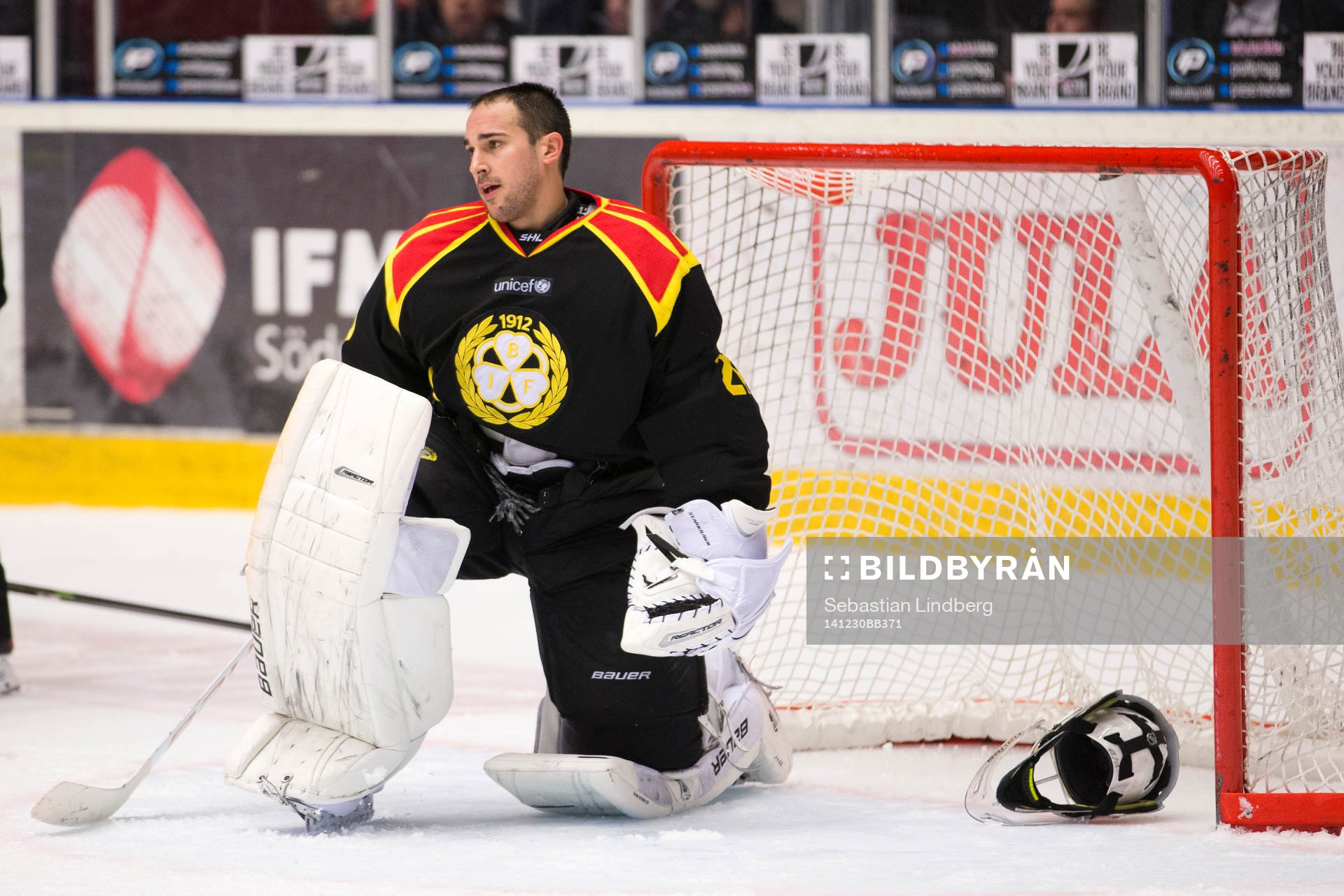 Brynäs målvakt Bernhard Starkbaum