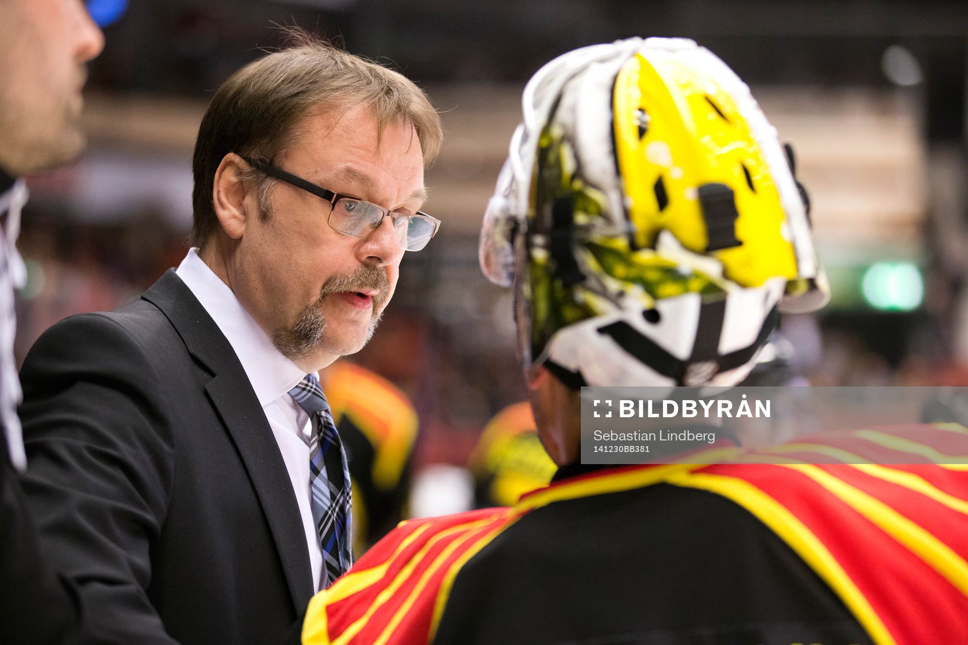 Brynäs målvaktstränare Per-Erik Alcén och Brynäs