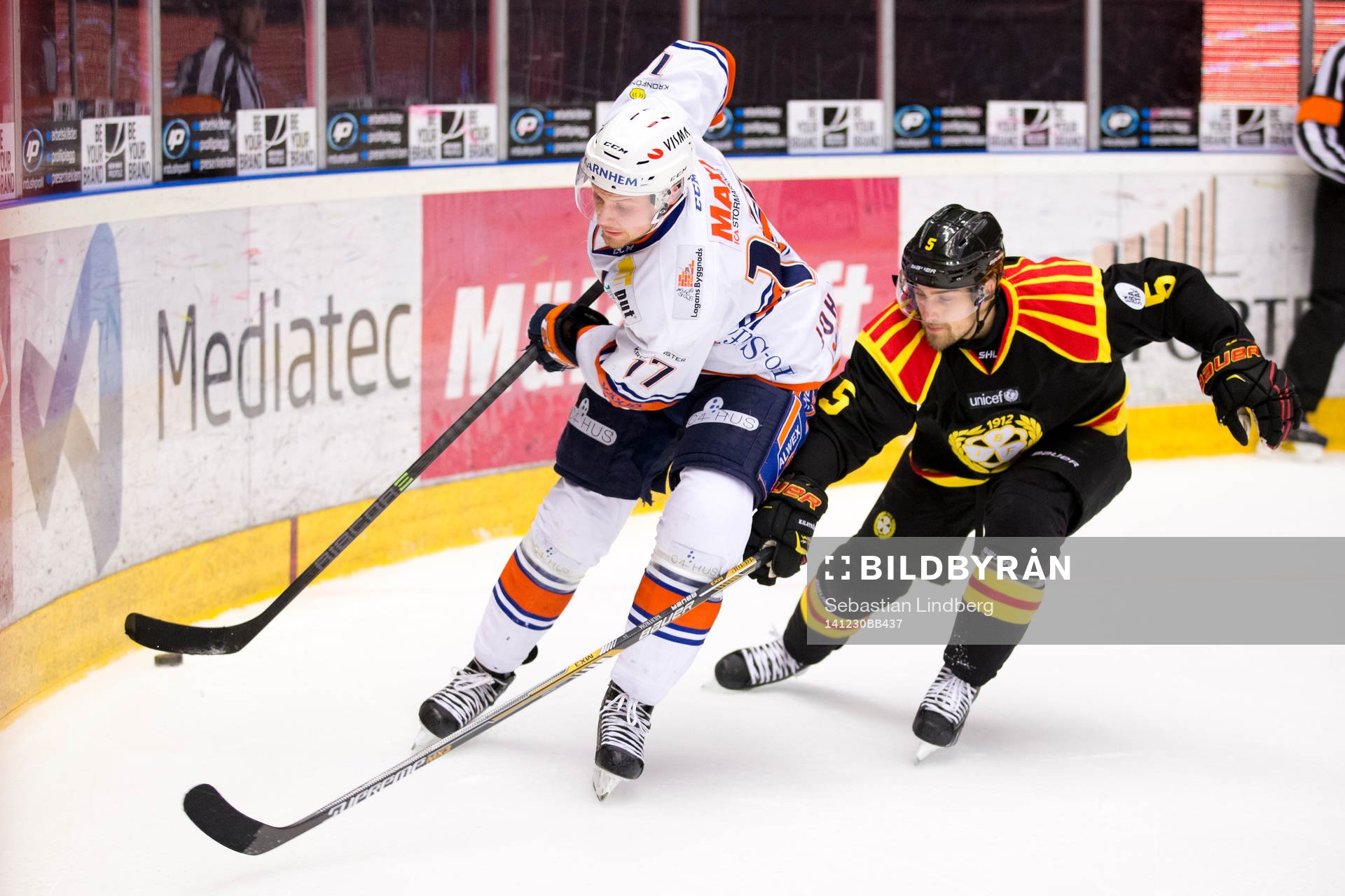 Växjös Alexander Johansson och Brynäs Lukas Kilström