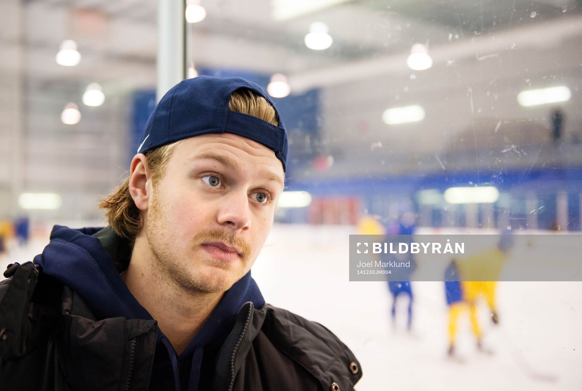 Lucas Wallmark stod över Sveriges träning