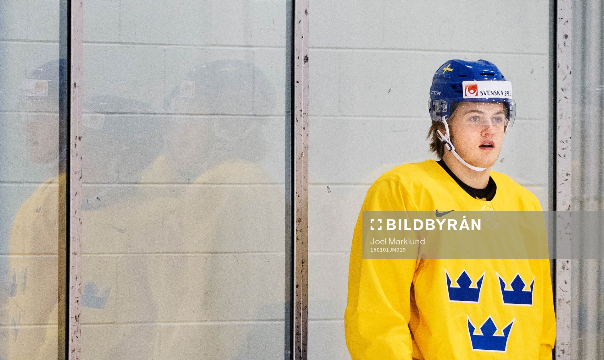 William Nylander på Sveriges träning