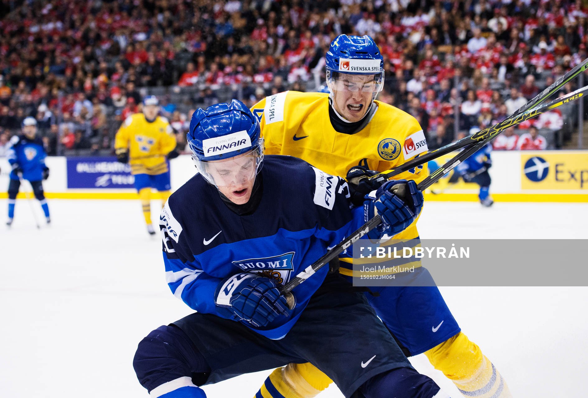 Finlands Mikko Rantanen och Sveriges Robert Hägg i