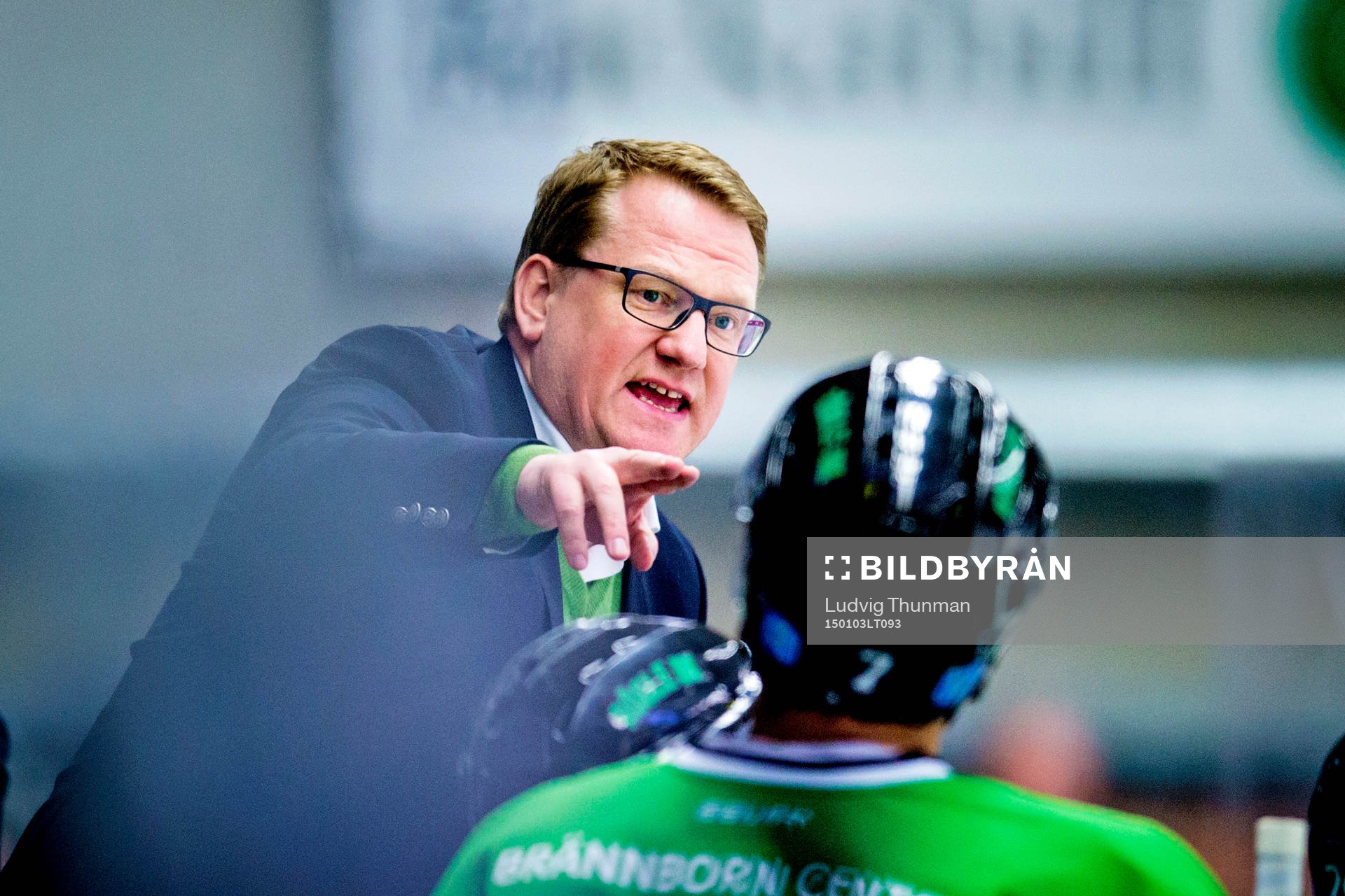 Rögles tränare Magnus Bogren