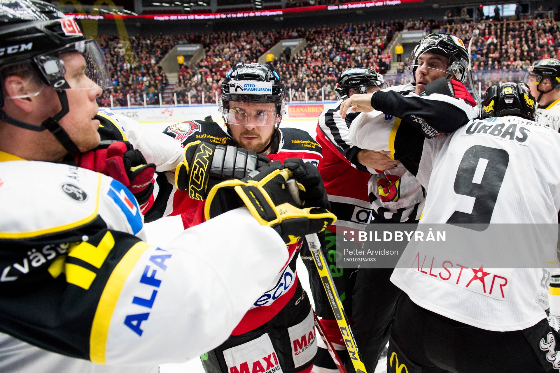 Malmö Redhawks Magnus Häggström i bråk