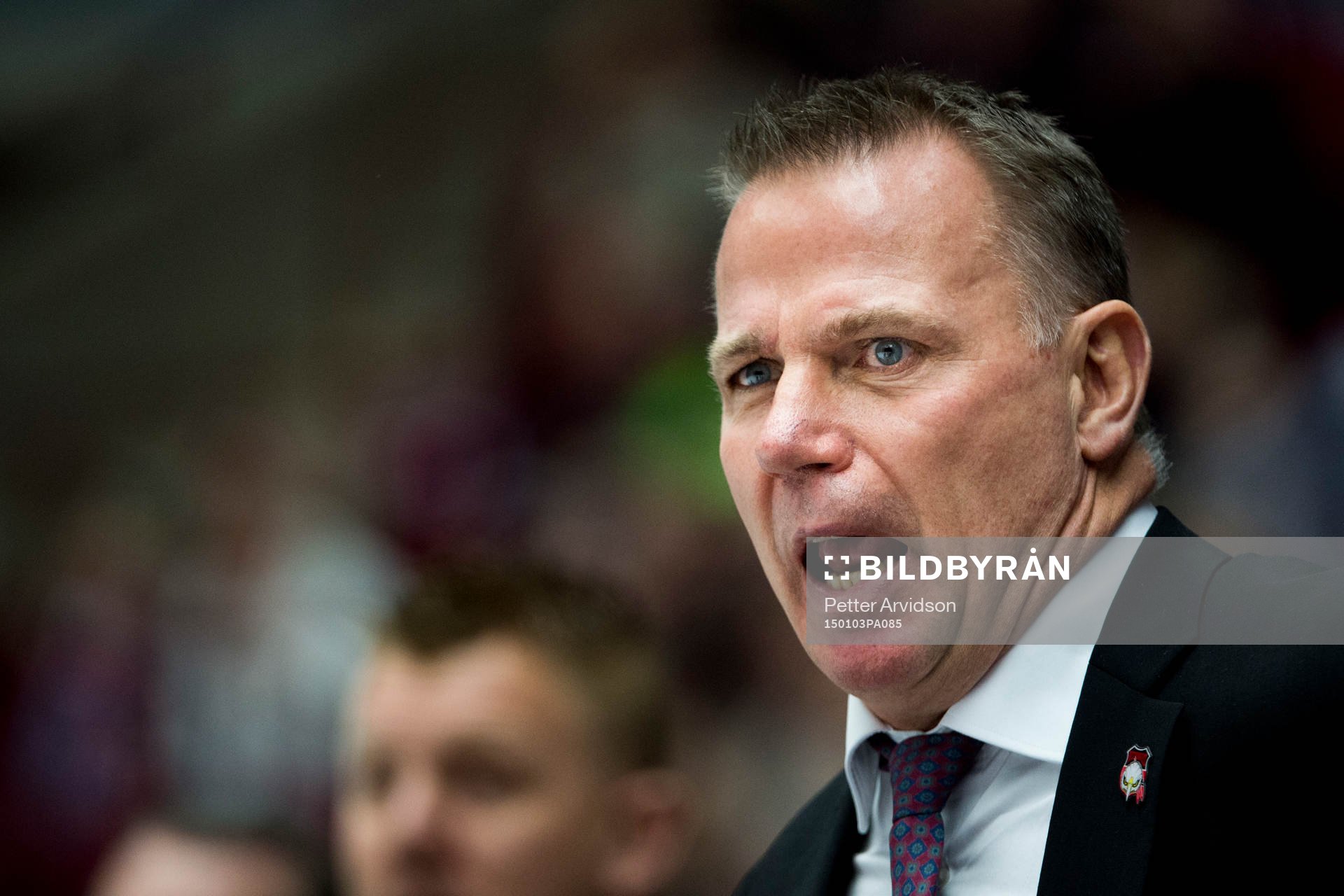Malmö Redhawks tränare Mats Lusth