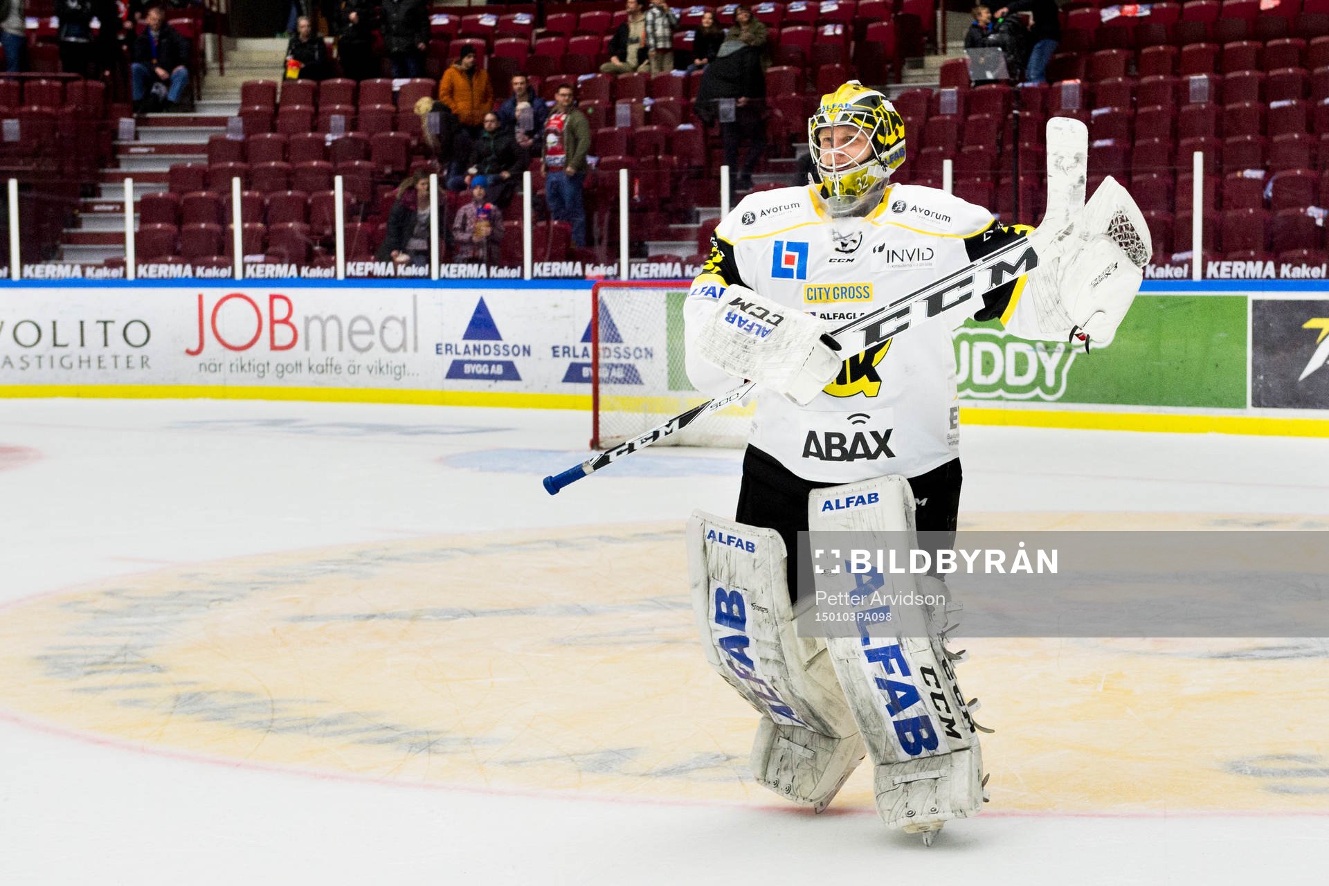 Västerås målvakt Jonas Fransson