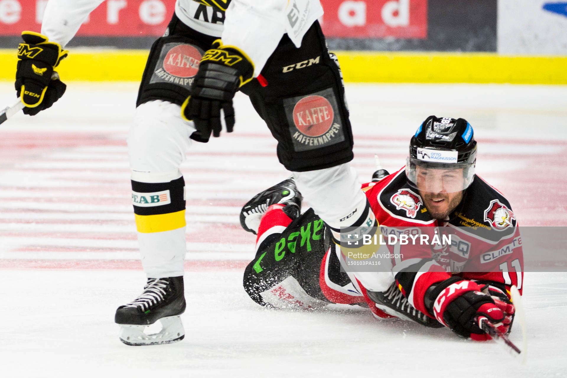 Malmö Redhawks Joey Tenute hänger inte riktigt med när