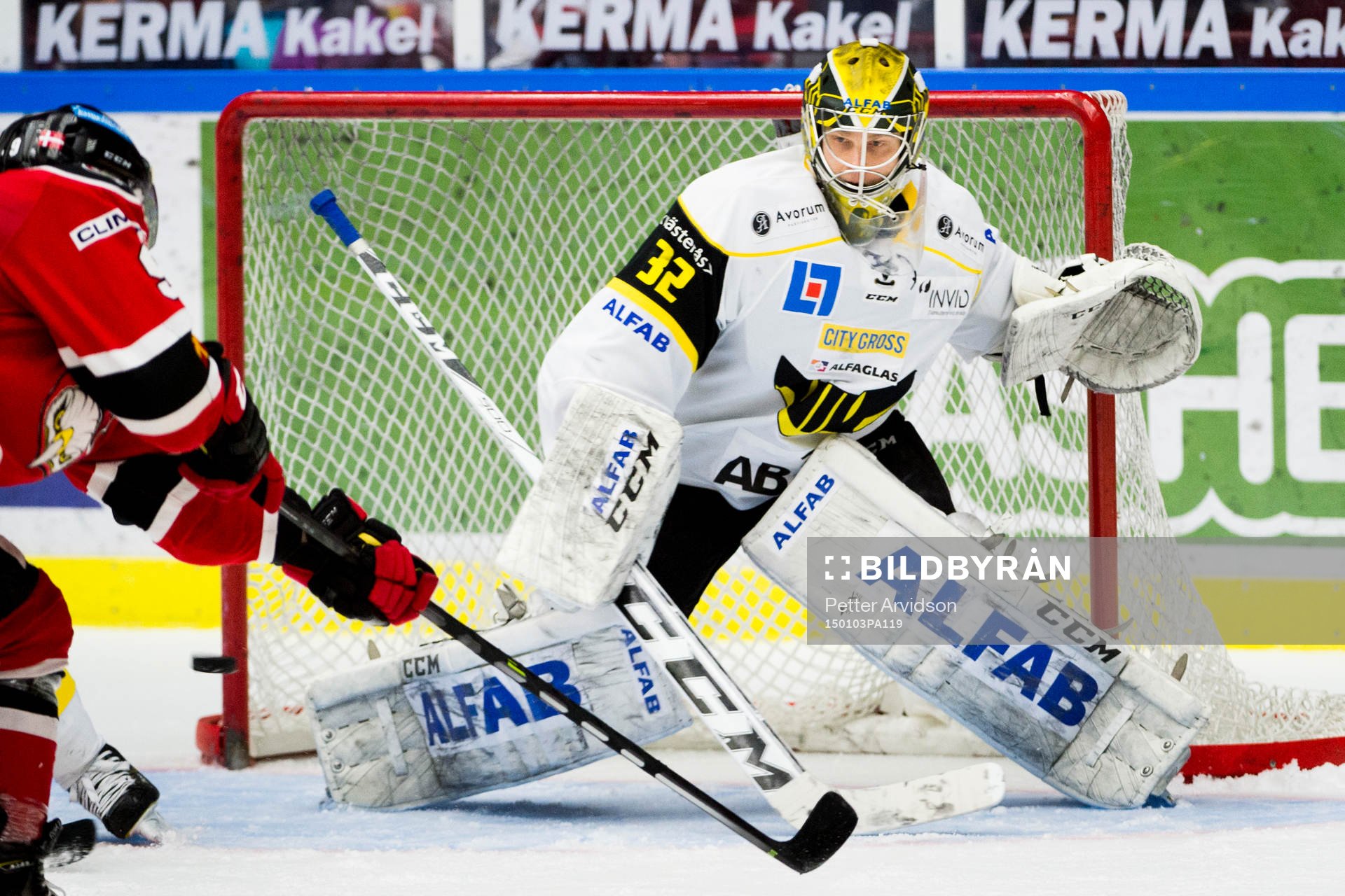 Västerås målvakt Jonas Fransson