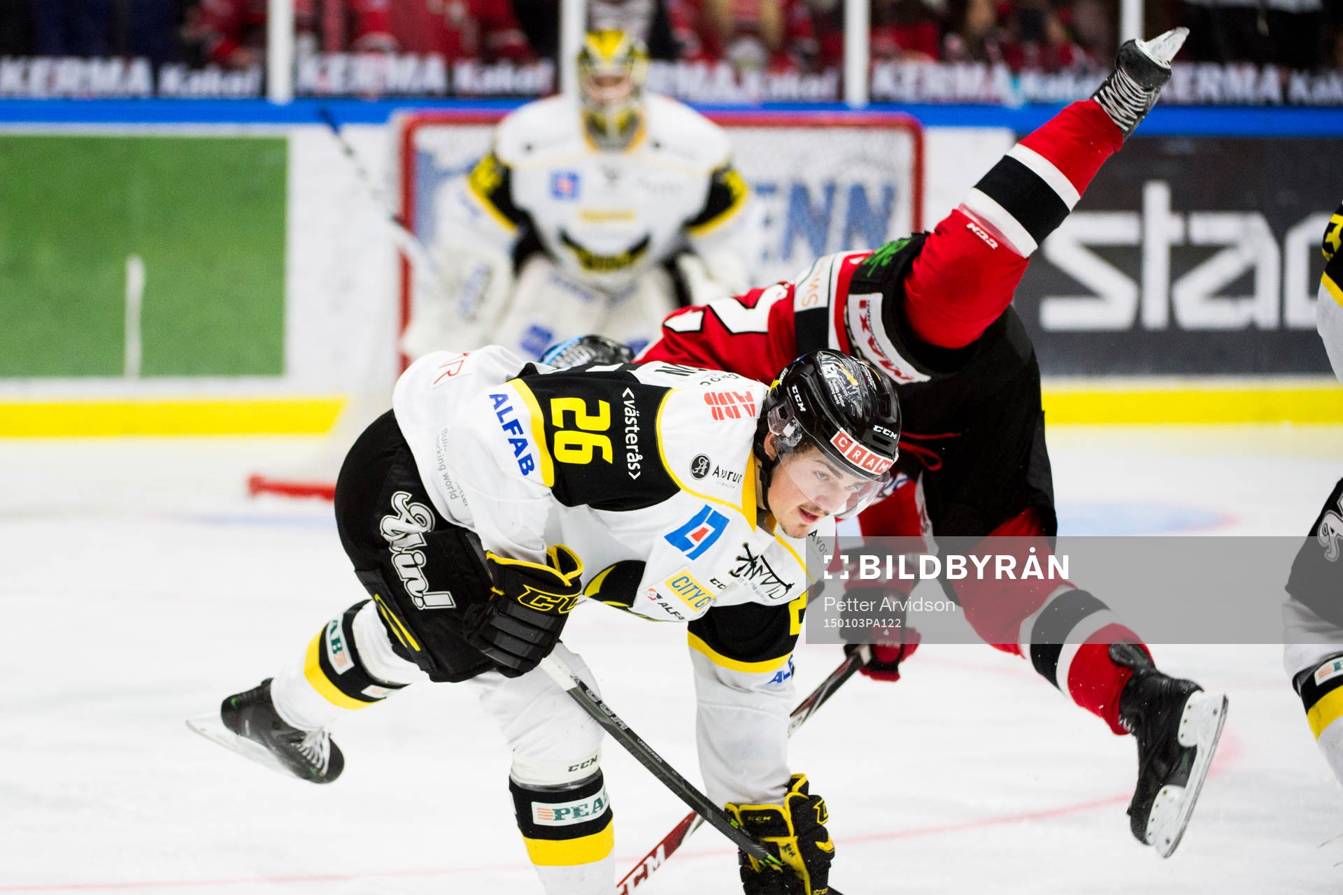 Malmö Redhawks Henrik Hetta står på öronen