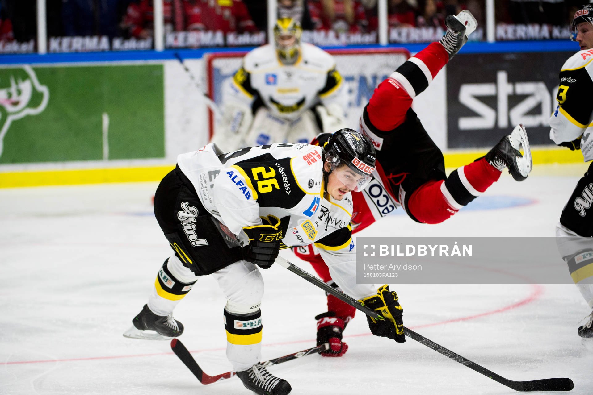 Malmö Redhawks Henrik Hetta står på öronen