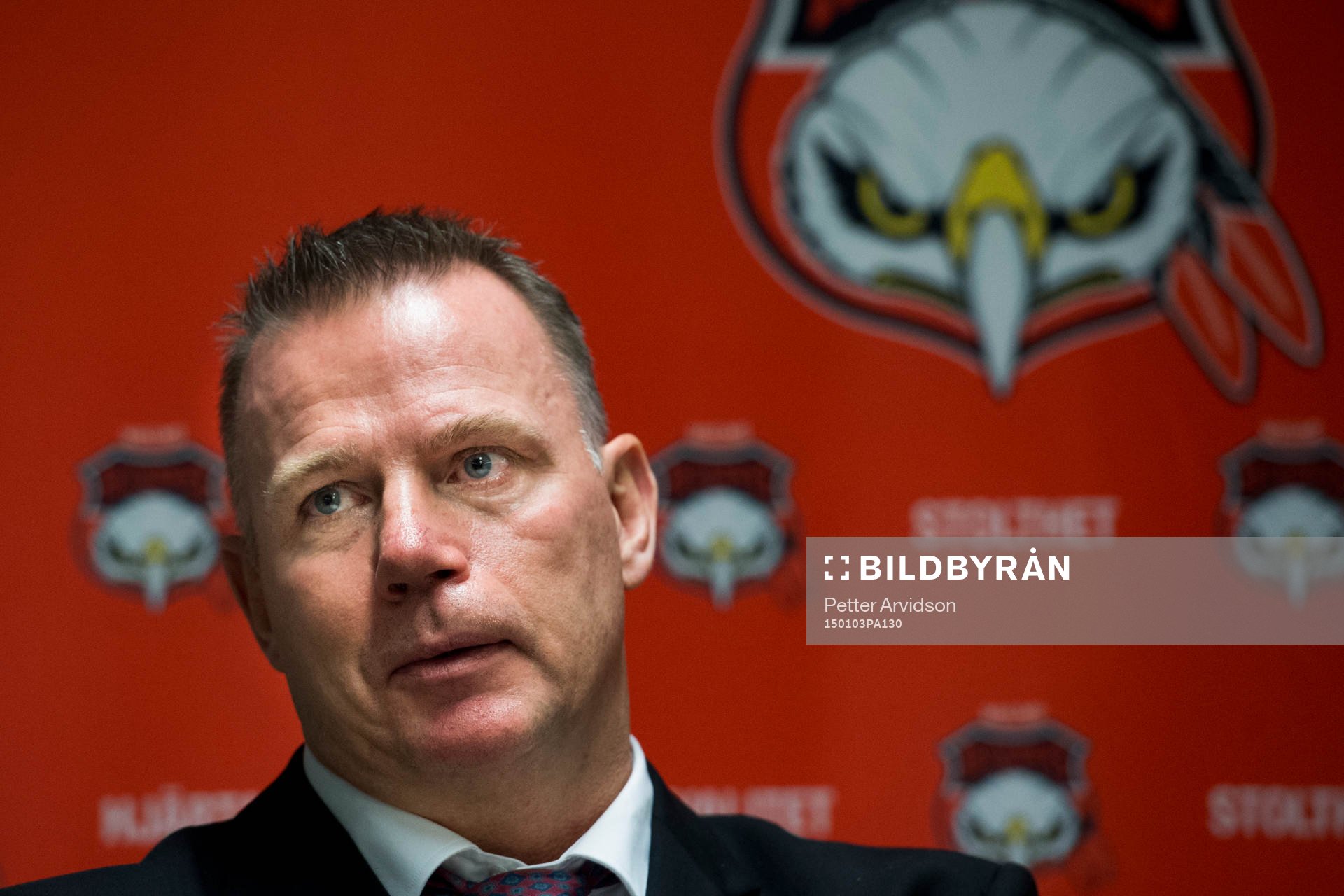 Malmö Redhawks tränare Mats Lusth