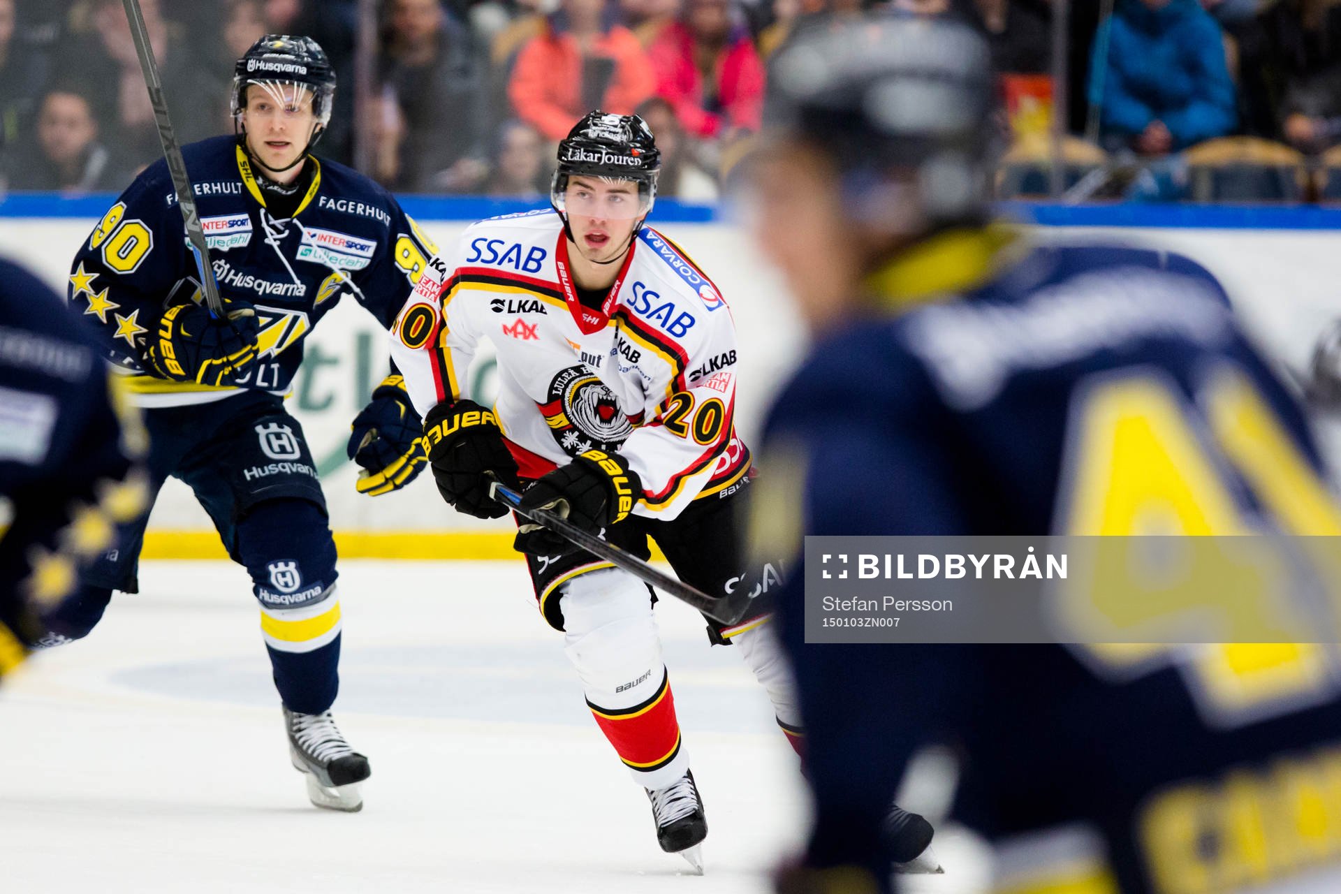 Luleås Victor Ekarv (i)