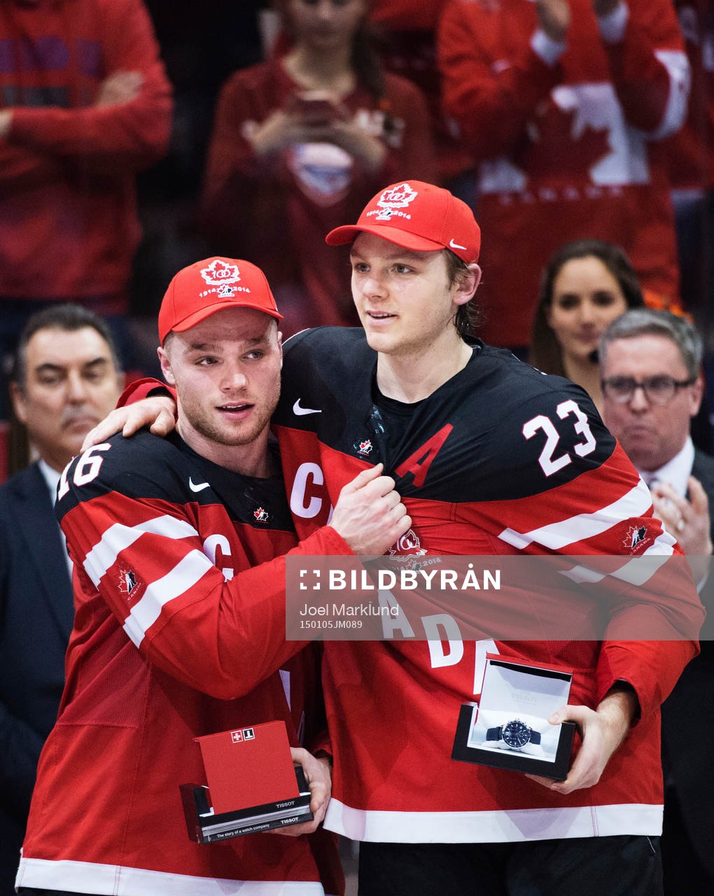 Kanadas Max Domi och Sam Reinhart