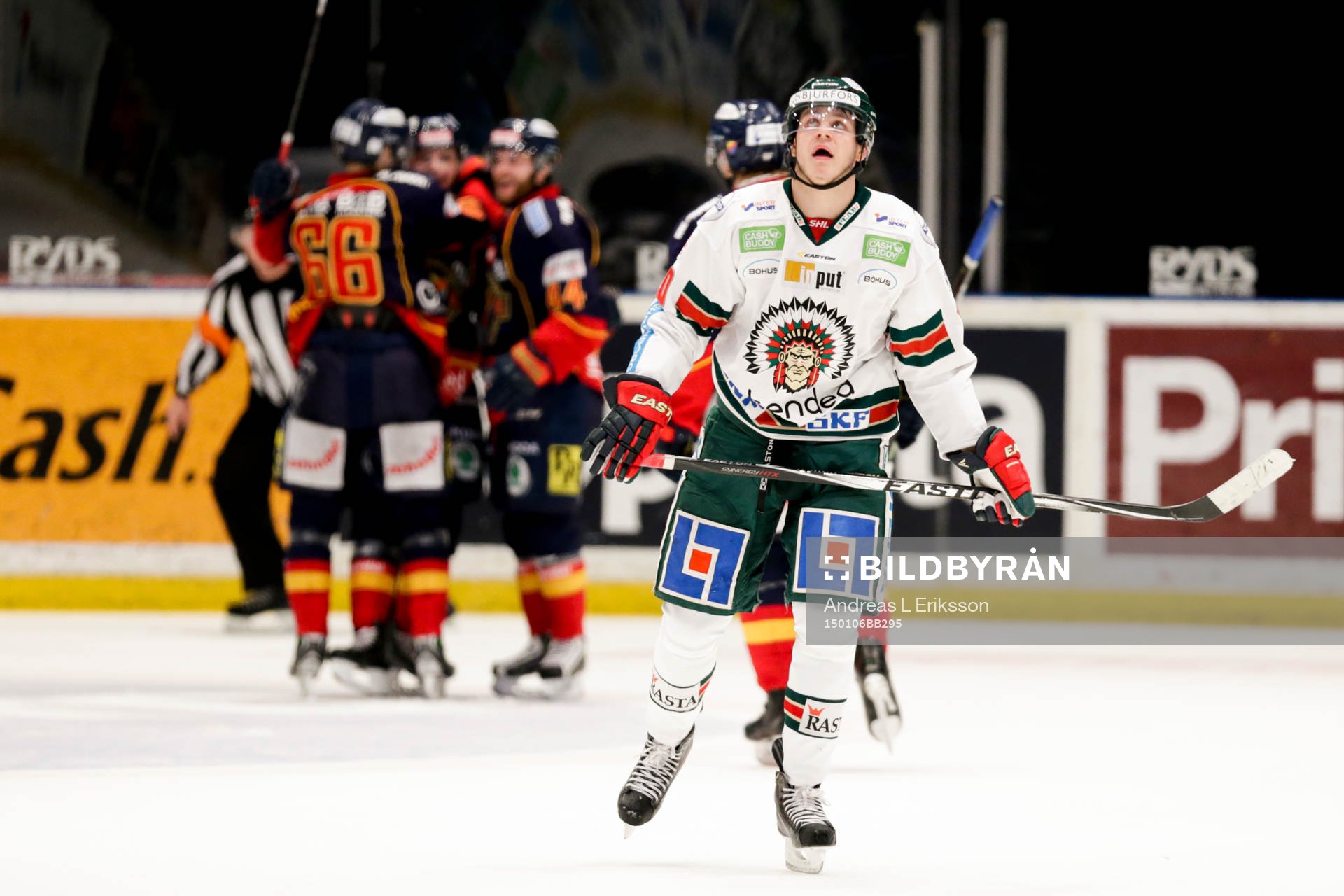 Djurgårdens spelare jublar