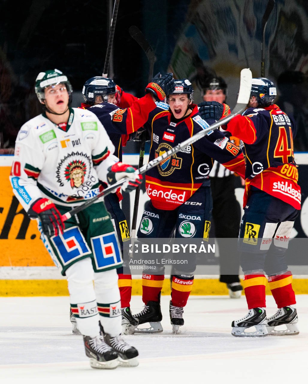 Djurgårdens Markus Ljungh jublar