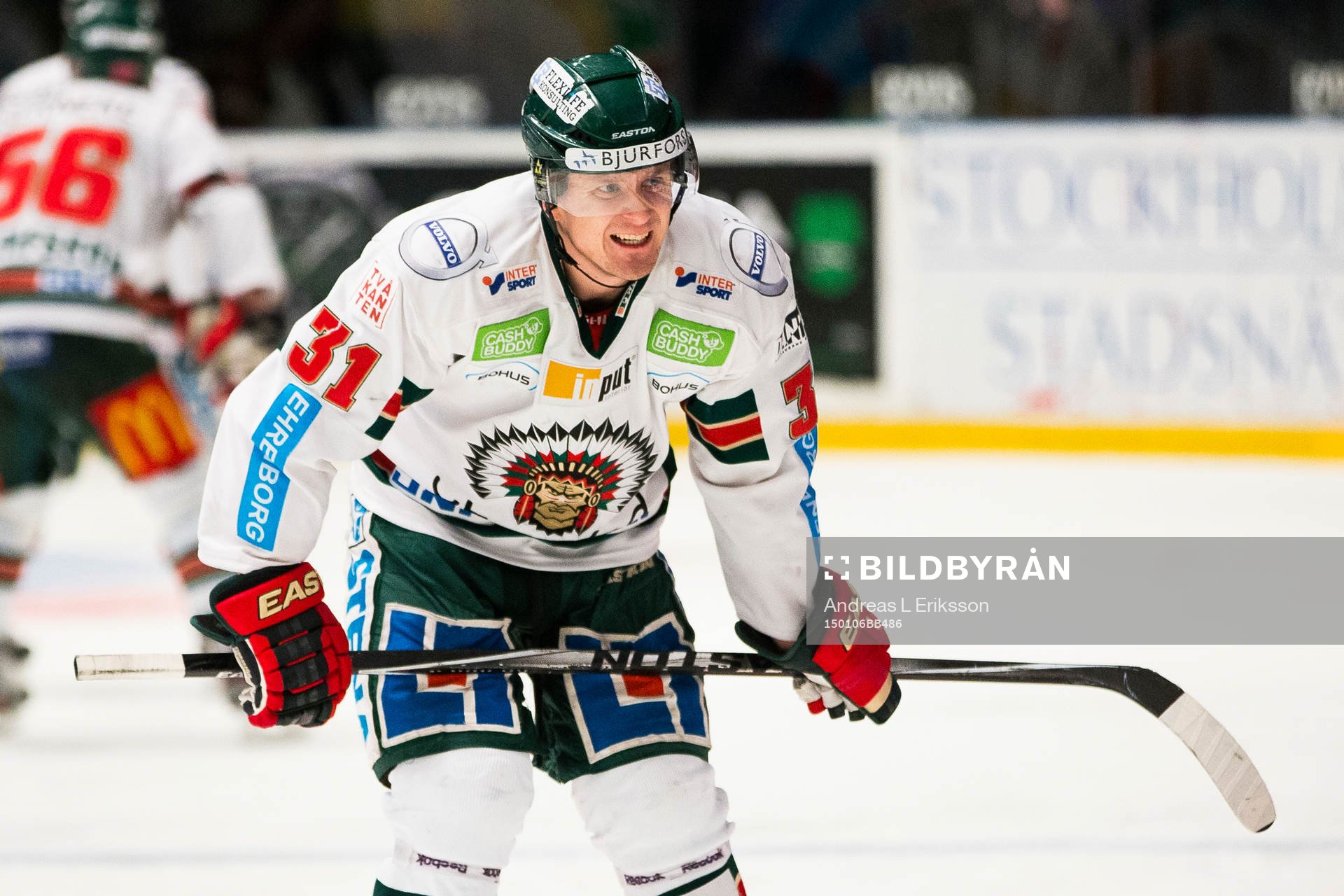 Frölundas Nicklas Lasu deppar