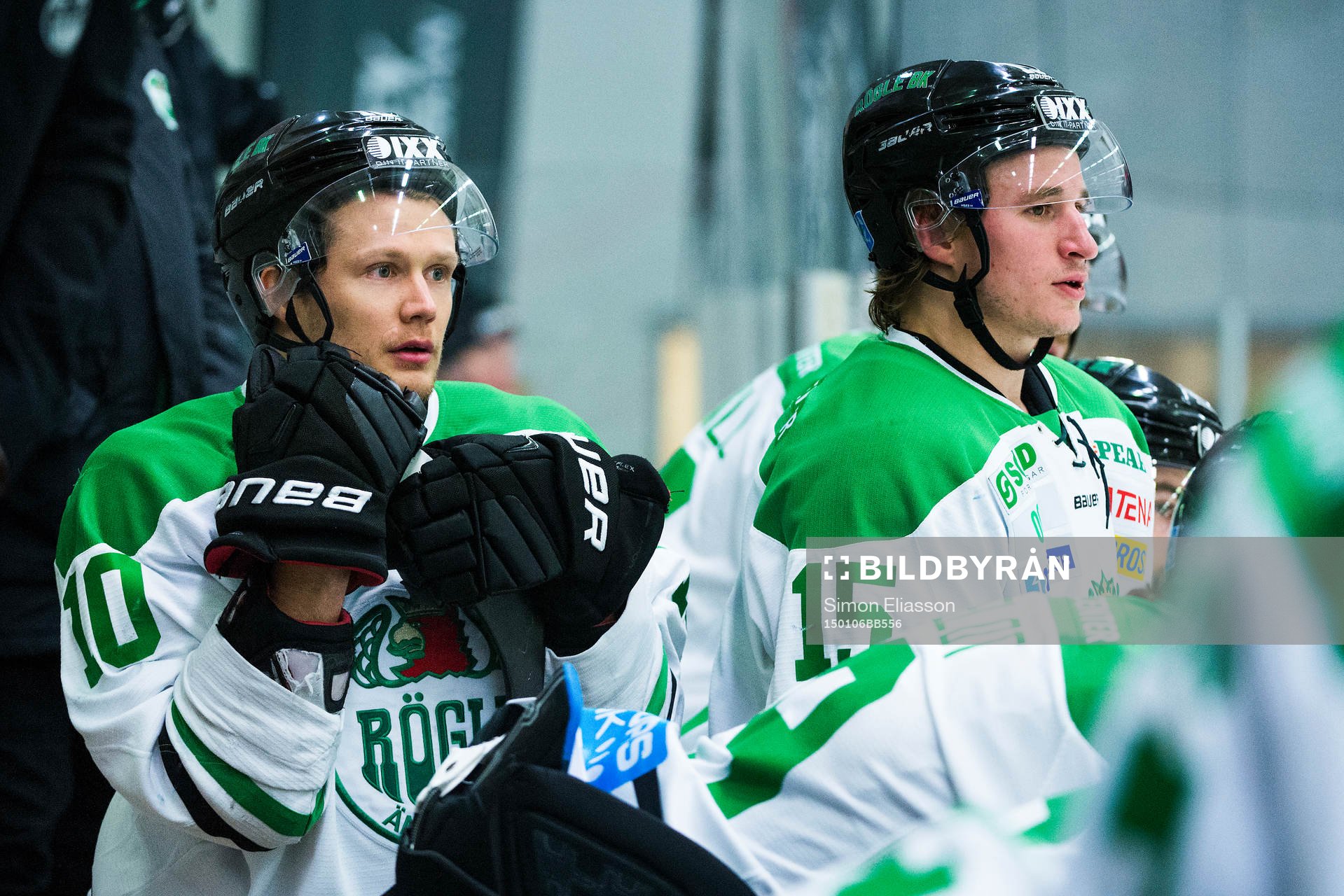 Rögles Viktor Lindgren och Jakob Lilja deppar