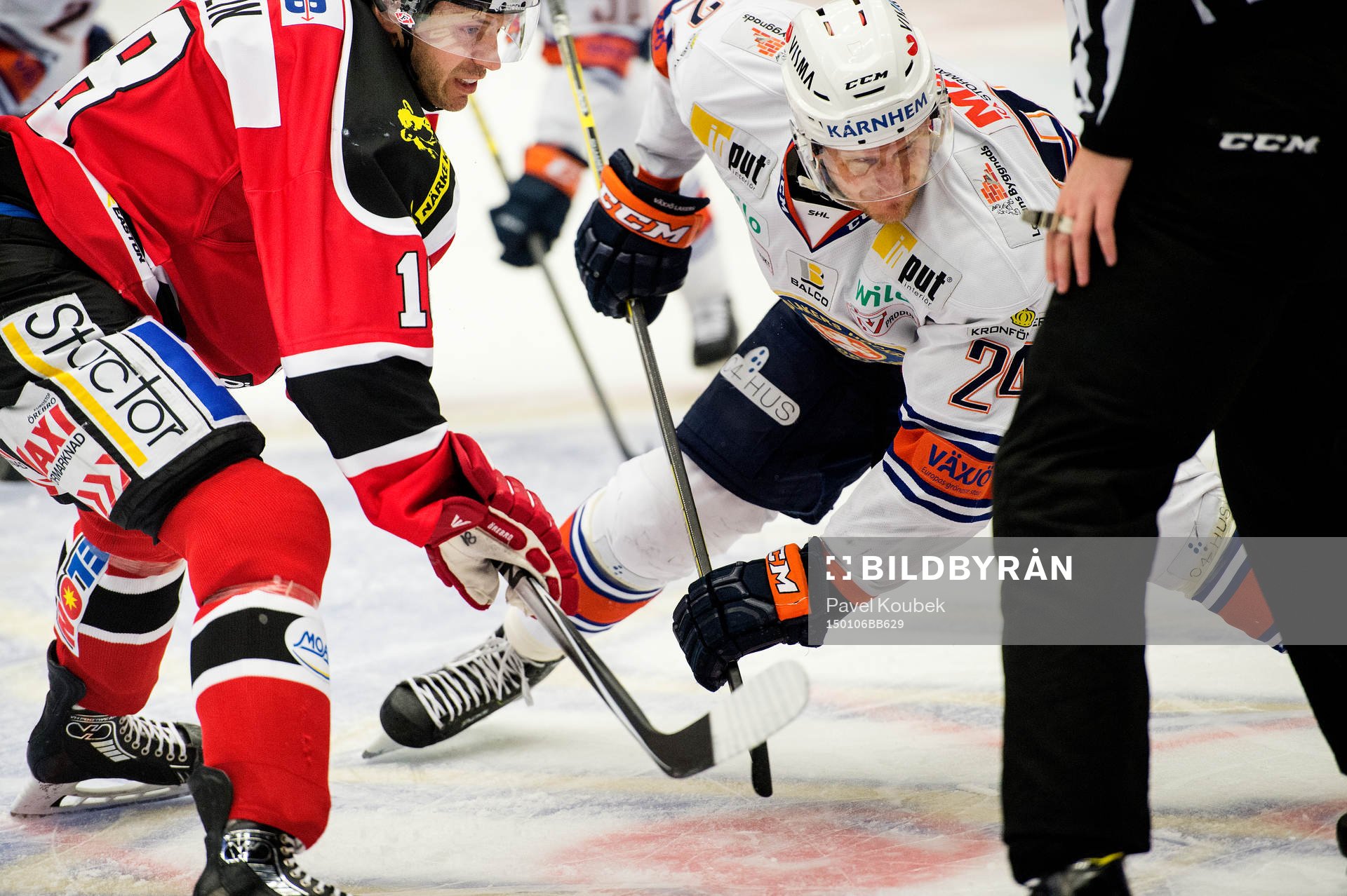 Örebros Jared Aulin och Växjös Jani Lajunen