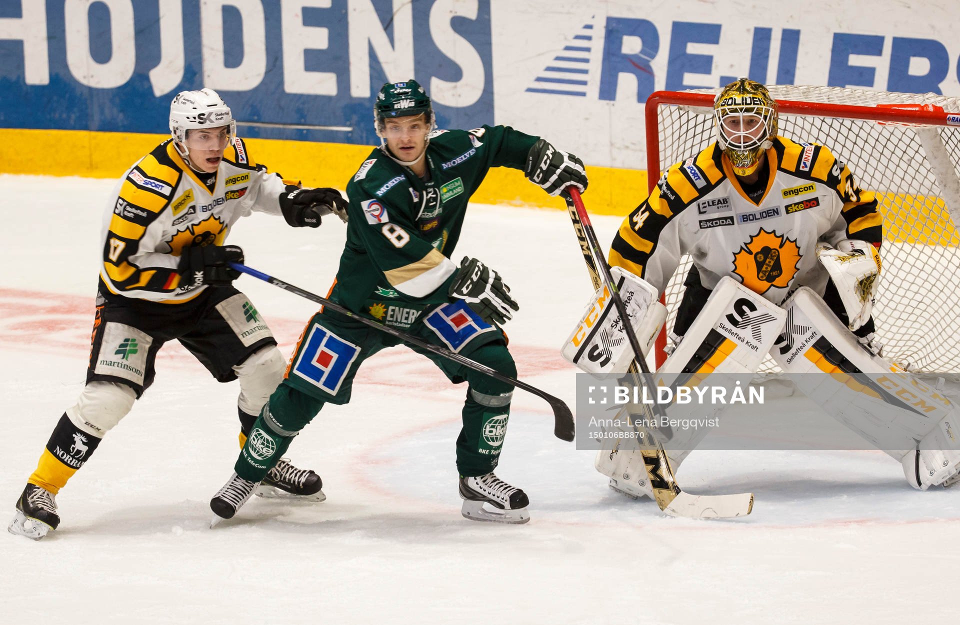 Skellefteås Pär Lindholm och Färjestads Johan Olofsson