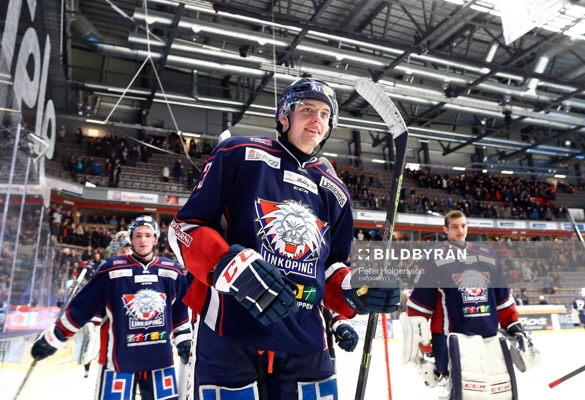 Linköpings Carl Dahlström jublar