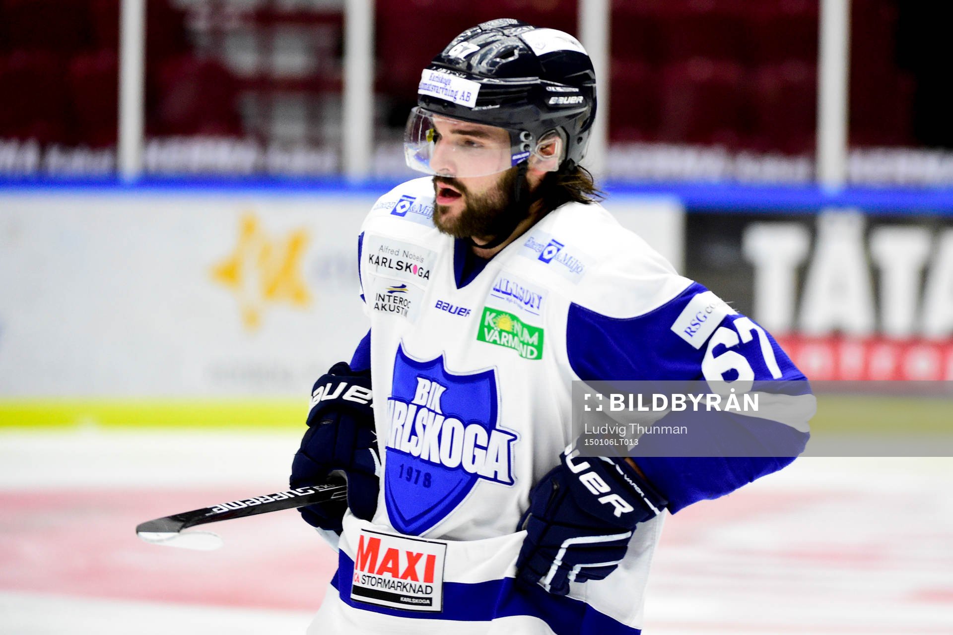 Karlskogas Linus Fröberg deppar
