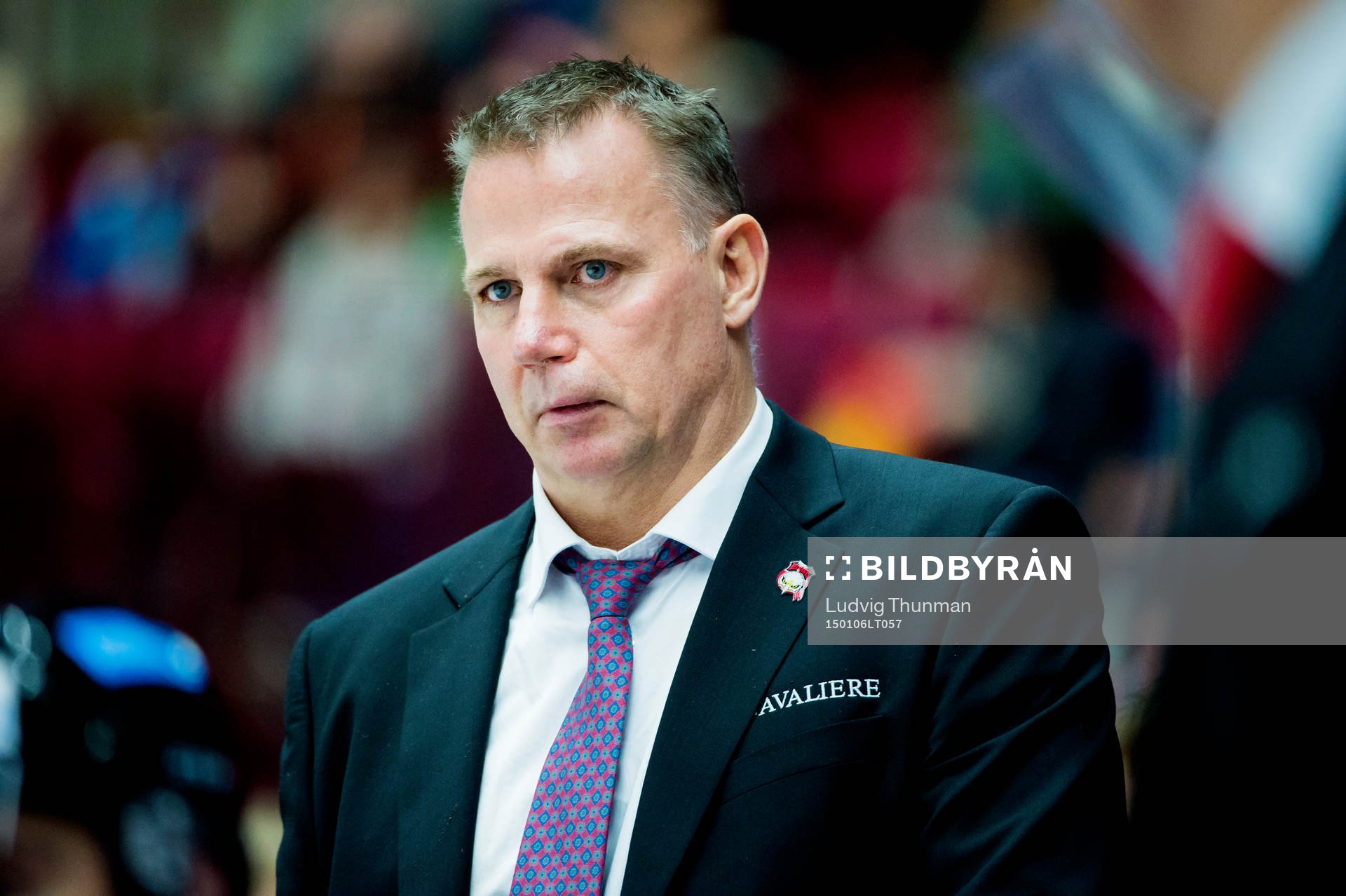 Malmö Redhawks tränare Mats Lusth