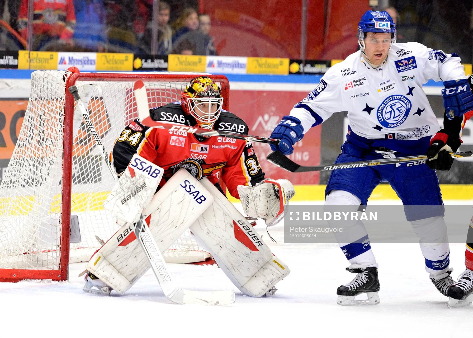 Luleås målvakt Joel Lassinantti