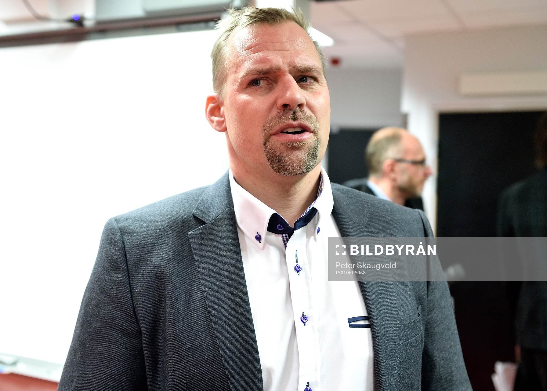 Tomas Holmström fanns på plats