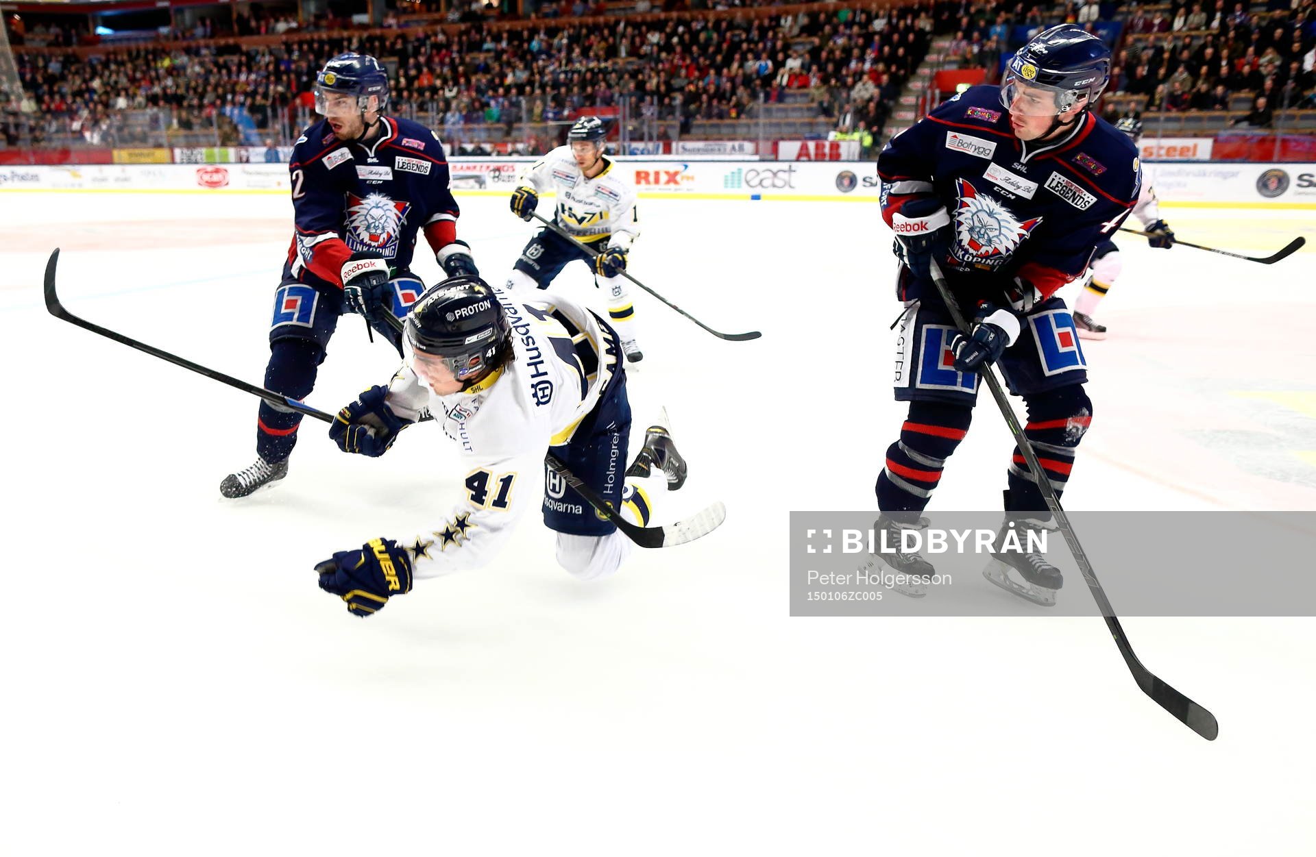 s Chris Campoli och Linköpings Broc Little