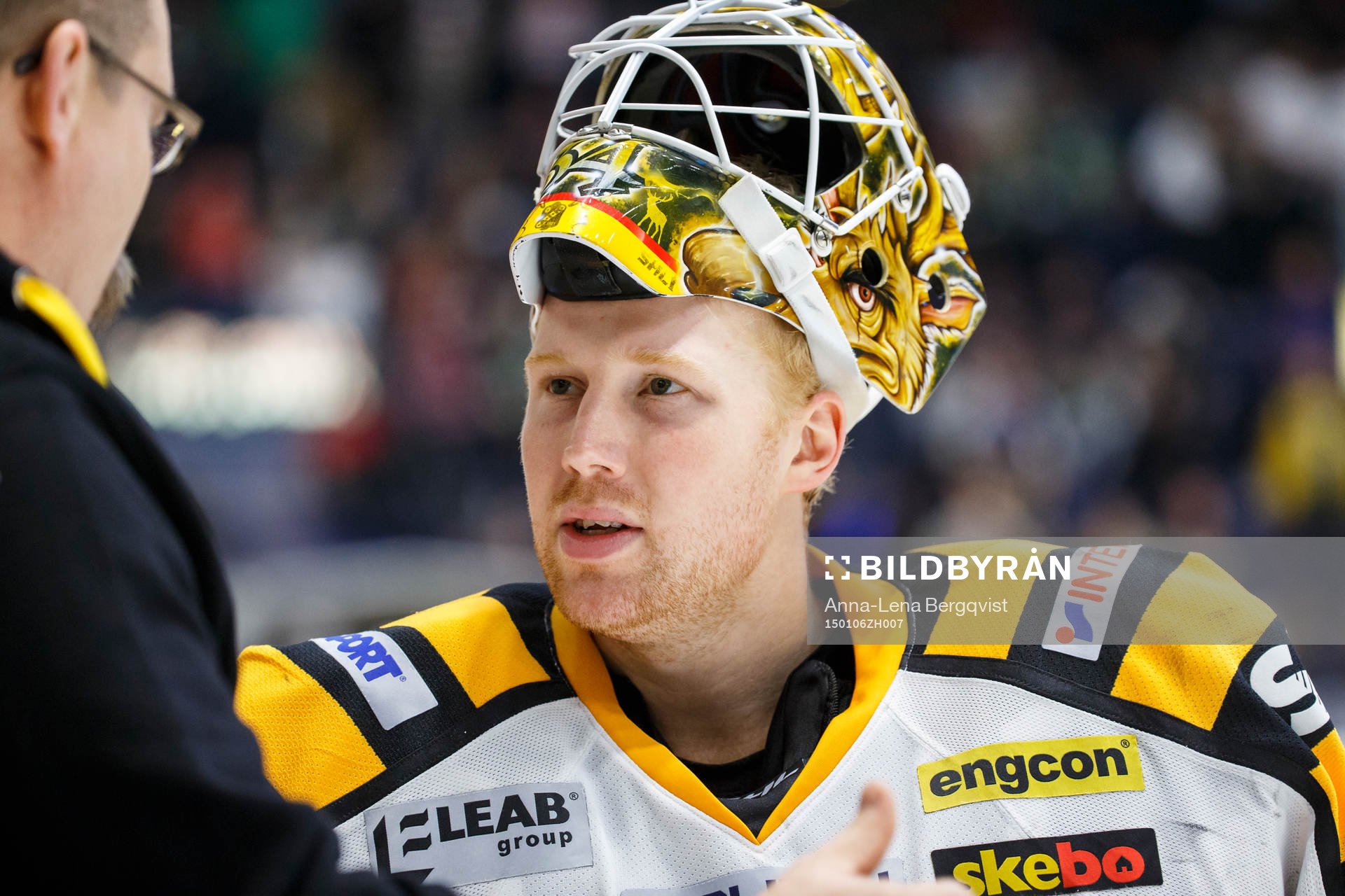 Skellefteås målvakt Erik Hanses