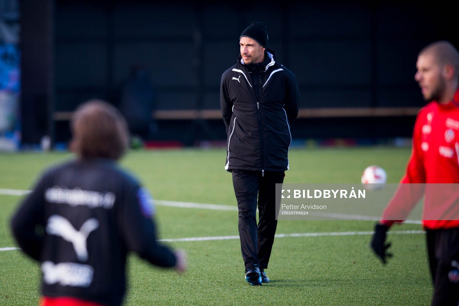 Helsingborgs tränare Henrik Larsson