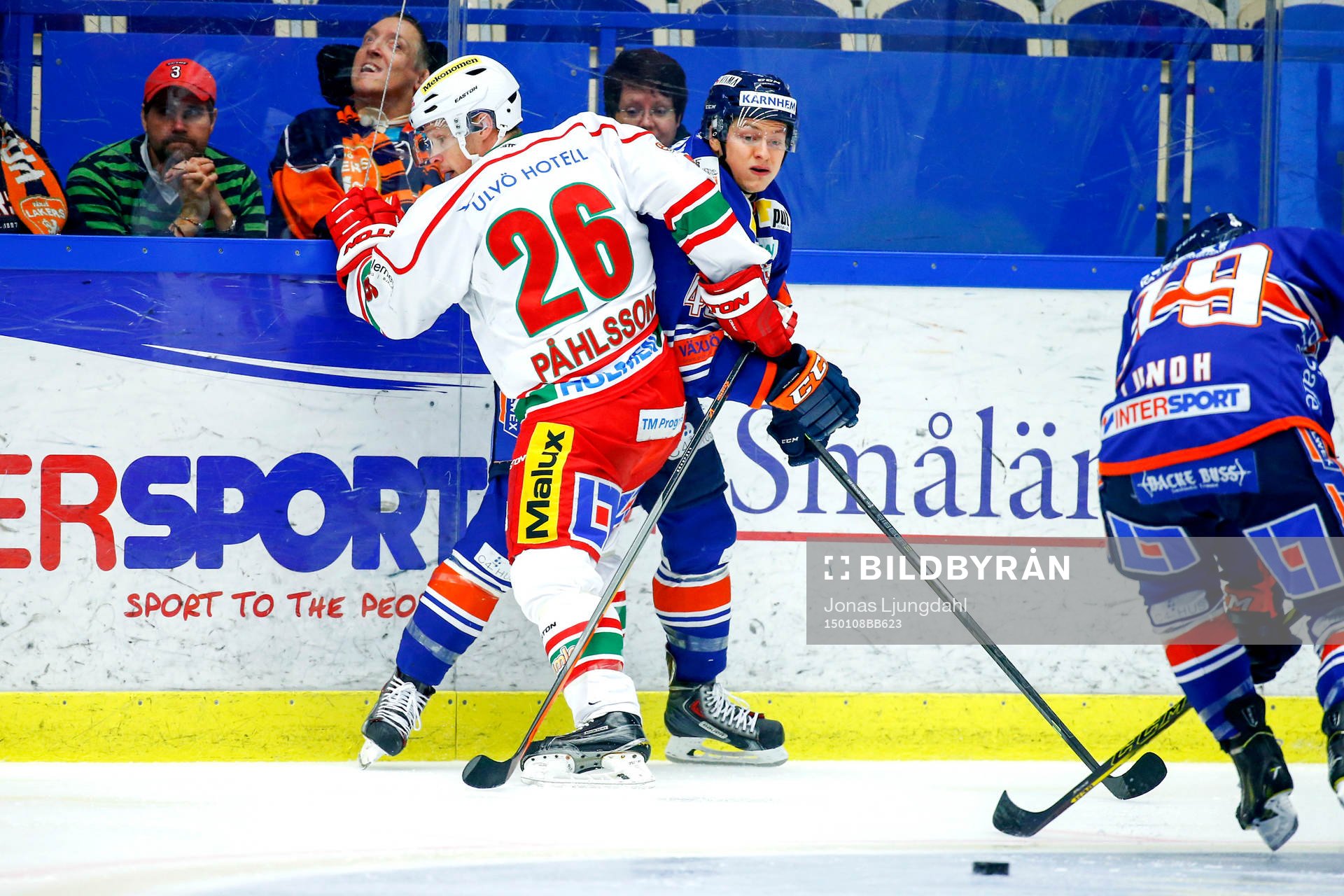 Modos Samuel Påhlsson och Växjös Rhett Rakhshani