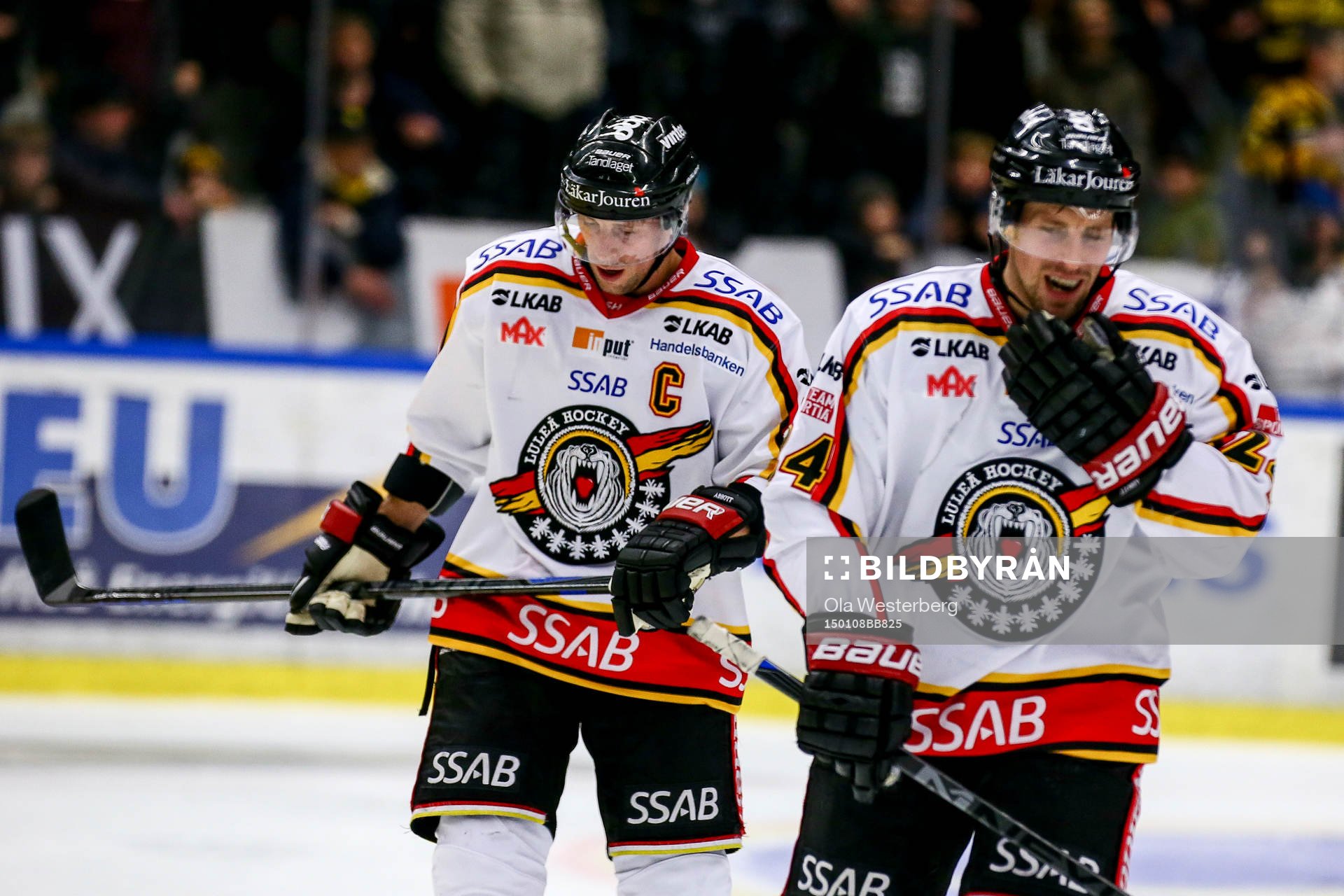 Luleås tvillingar Chris Abbott och Cam Abbott deppar