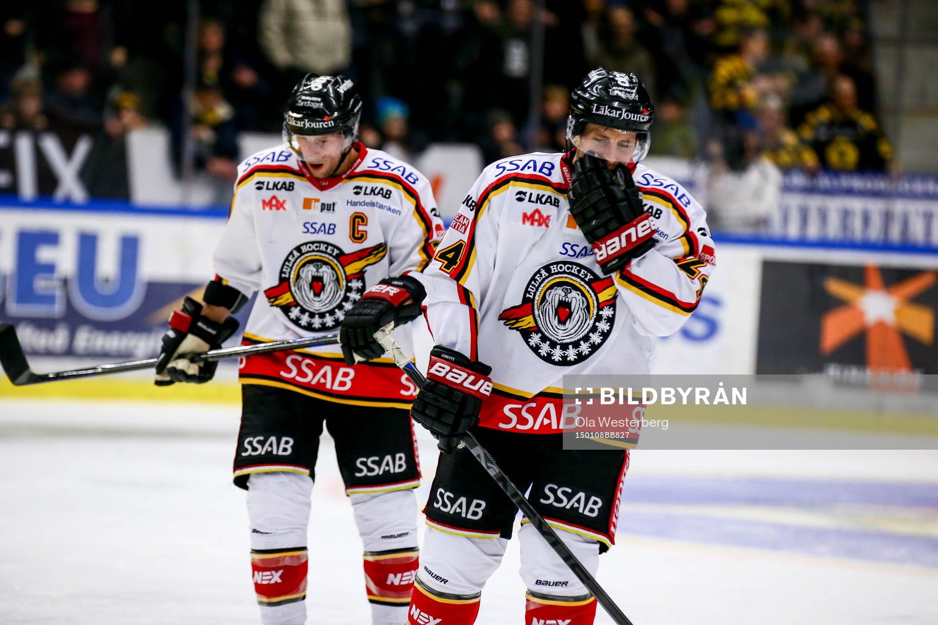Luleås tvillingar Chris Abbott och Cam Abbott deppar