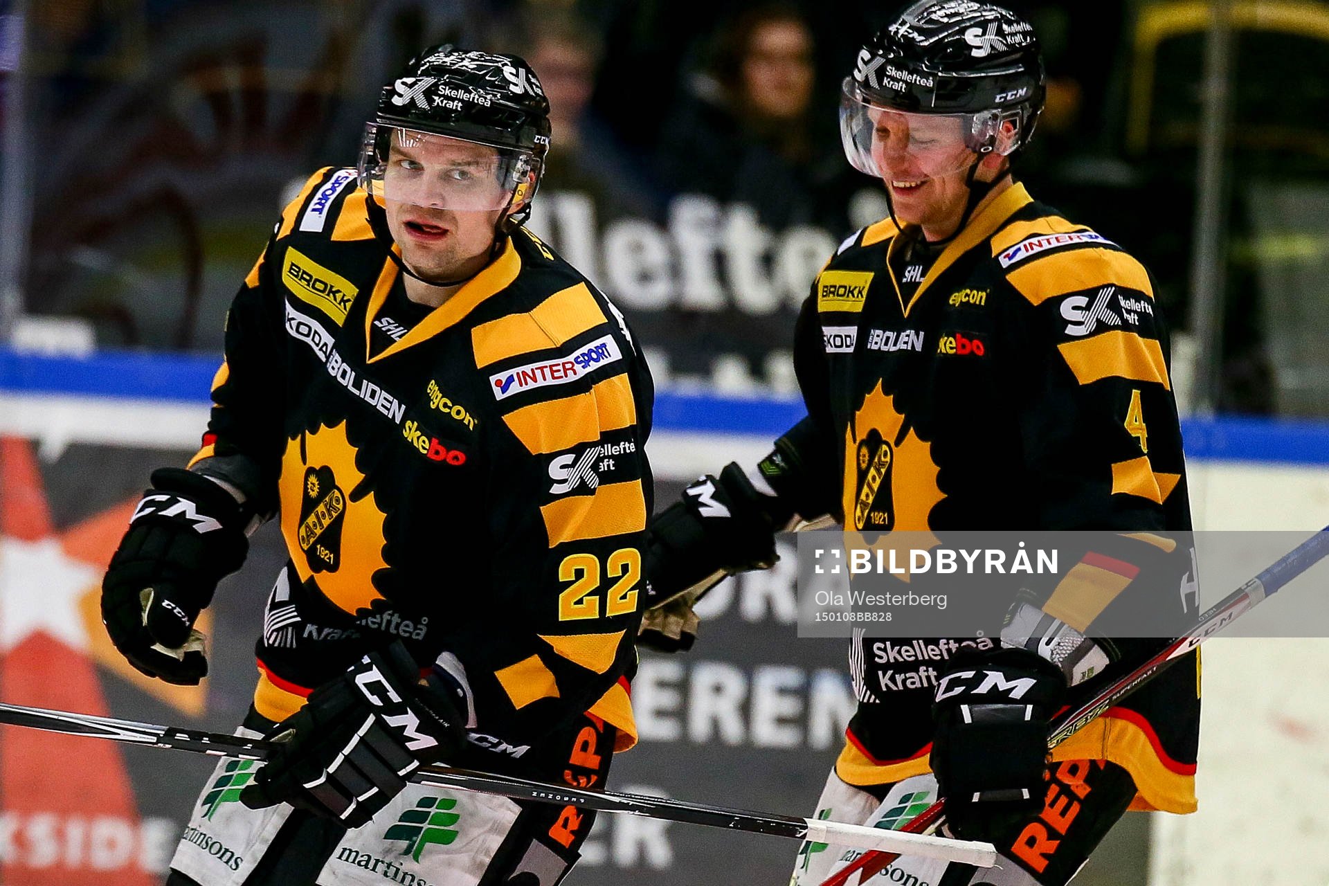 Skellefteås Janne Pesonen jublar