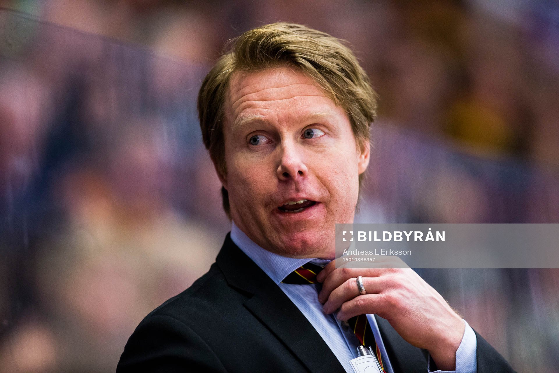 Brynäs assisterande tränare Andreas Dackell