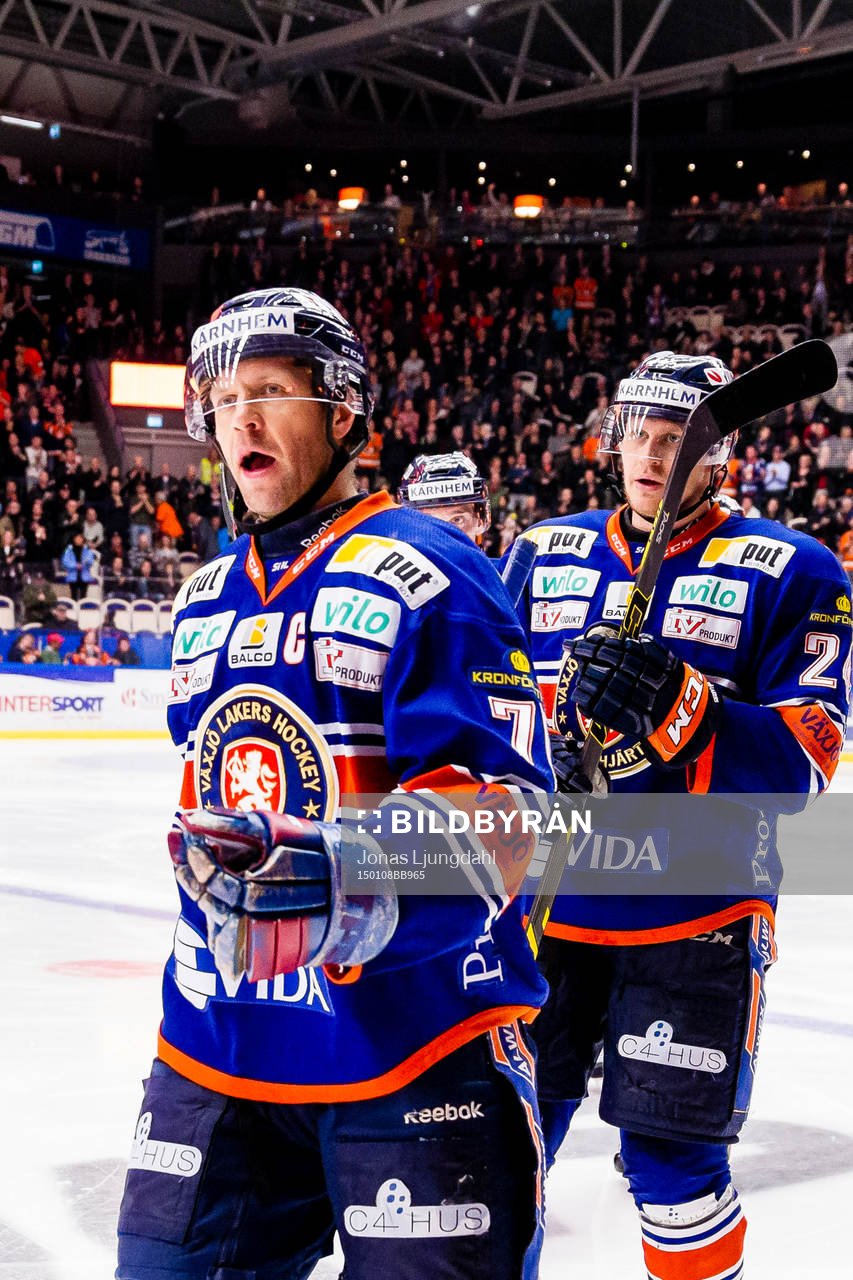 Växjös Tomi Kallio firar