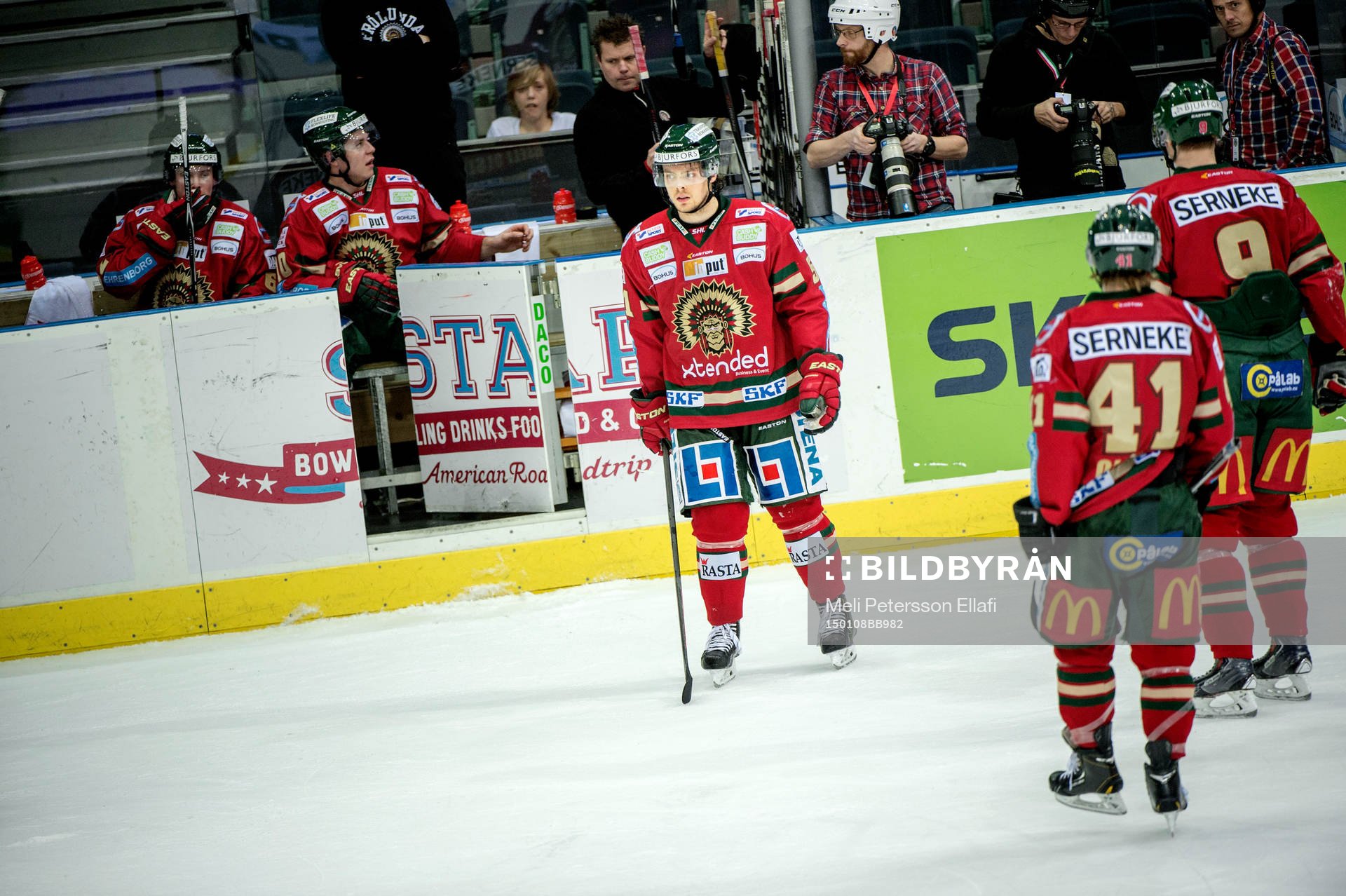 Frölundas Erik Gustafsson deppar