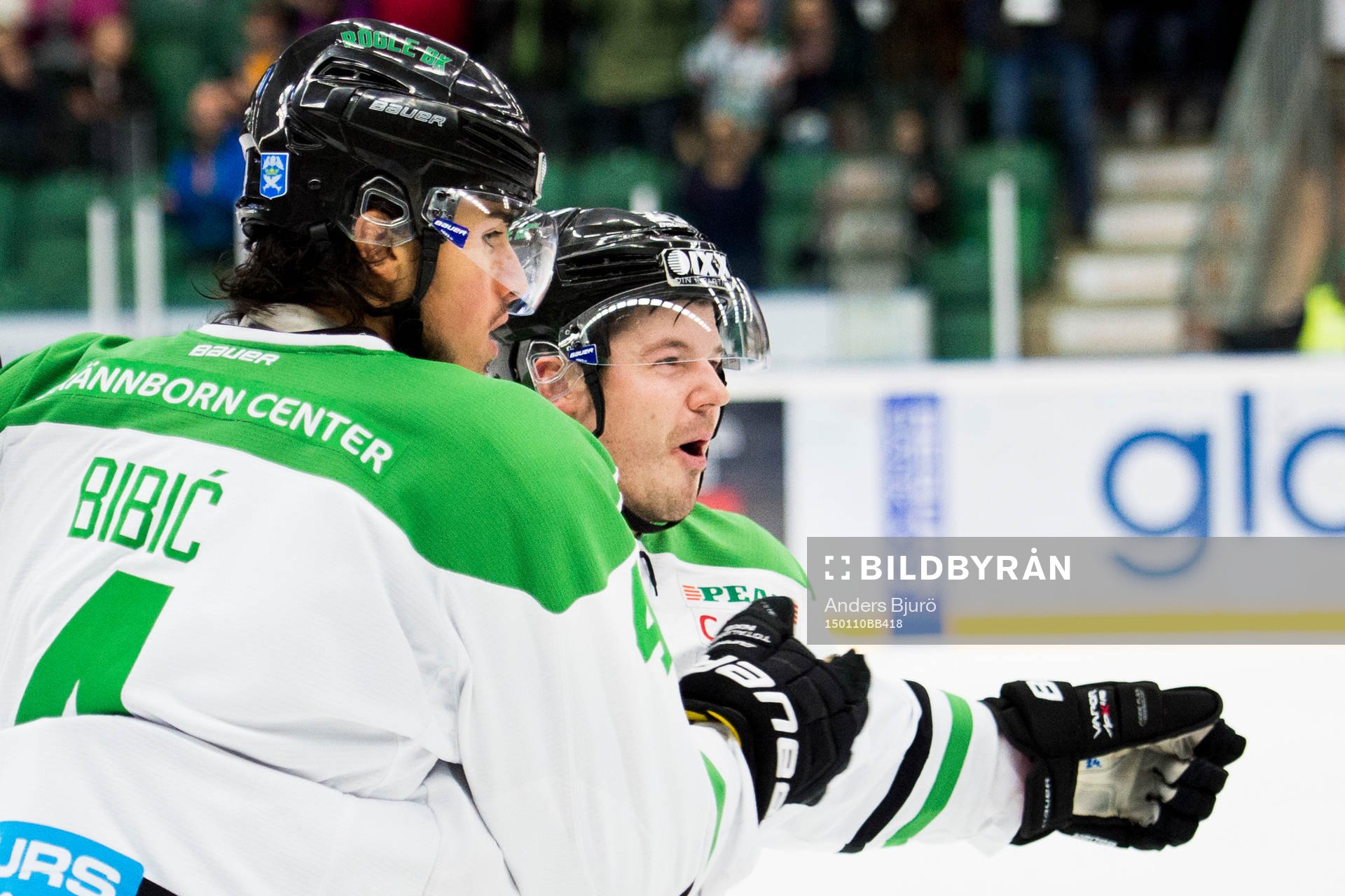 Rögles Alen Bibic jublar