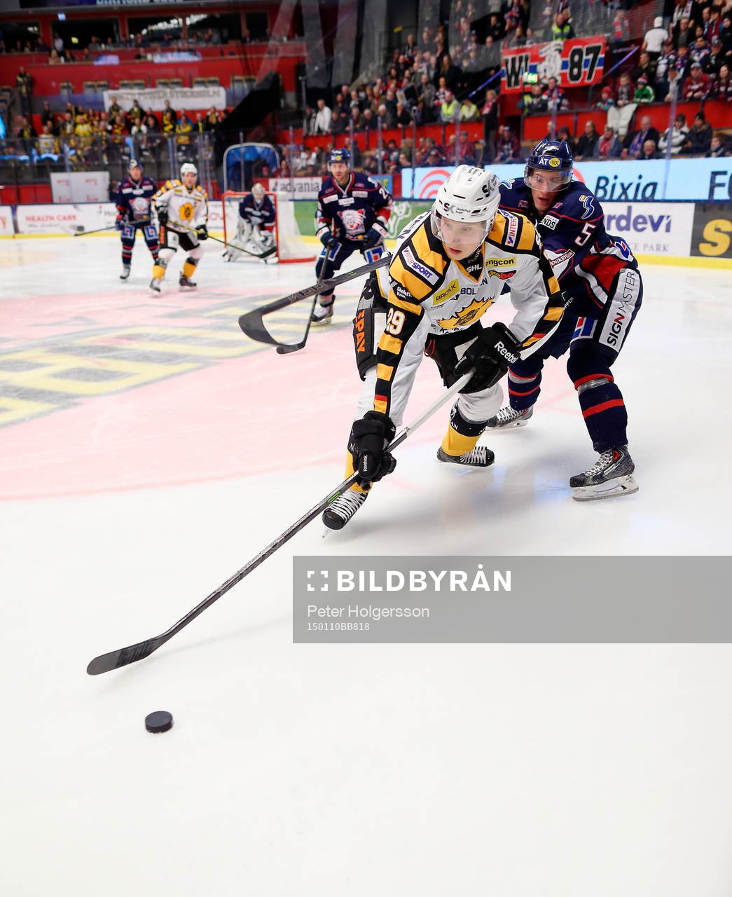 Skellefteås Oskar Sundqvist, Linköpings Mattias Bäckman