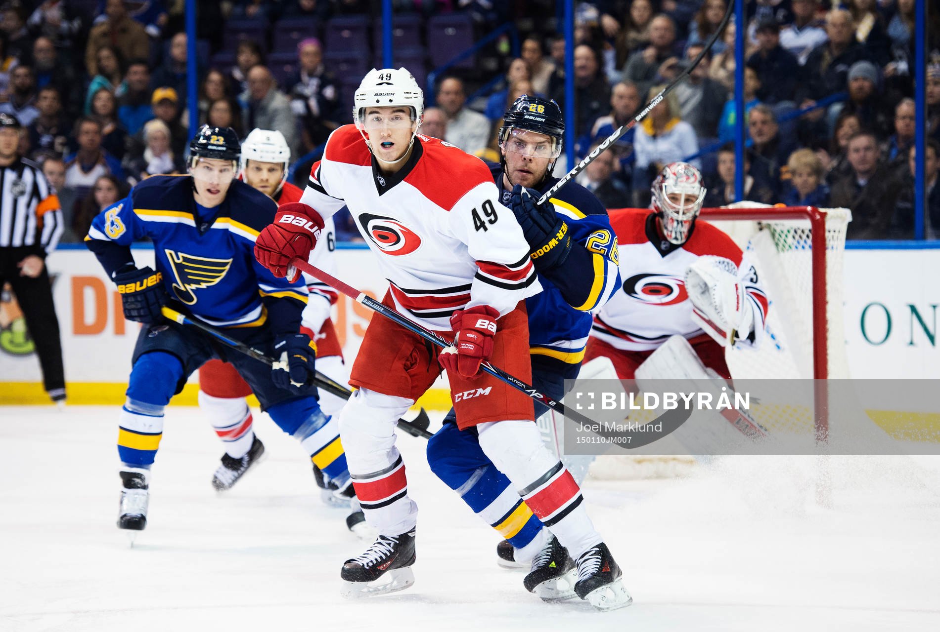 Carolinas Victor Rask och St Louis Paul Stastny
