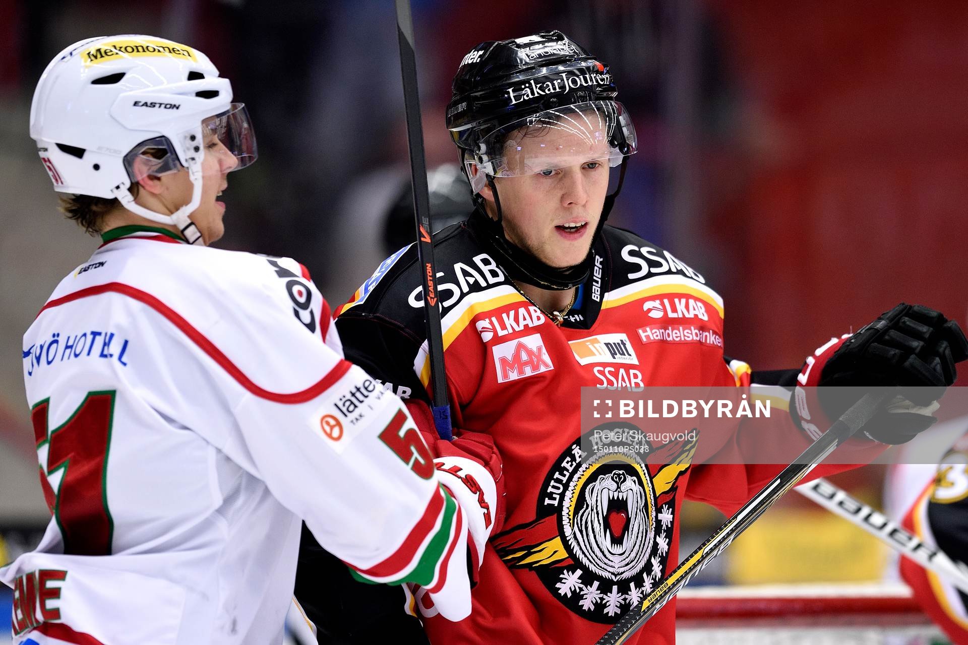 Modos Adrian Kempe och Luleås Per Savilahti-Nagander