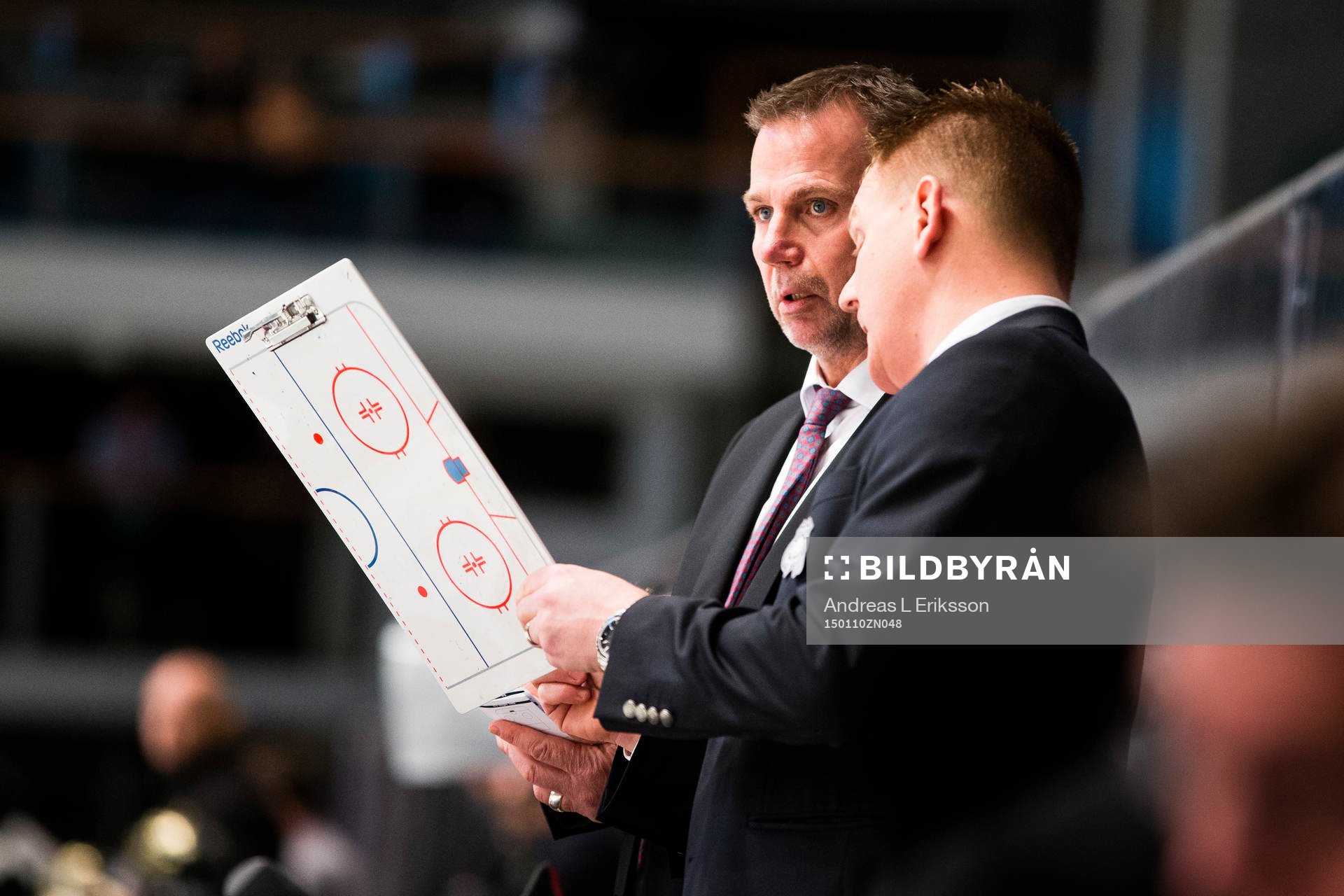 Malmö Redhawks tränare Mats Lusth