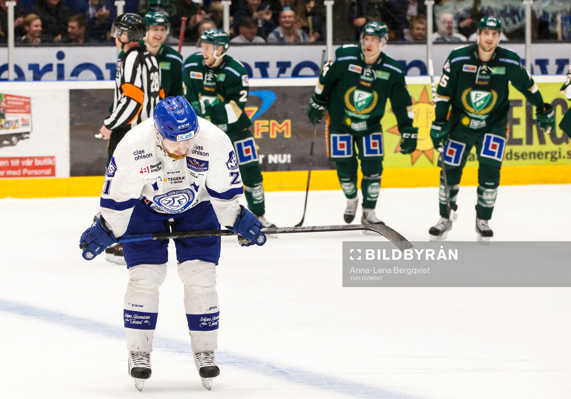 Leksands Mattias Ritola deppar